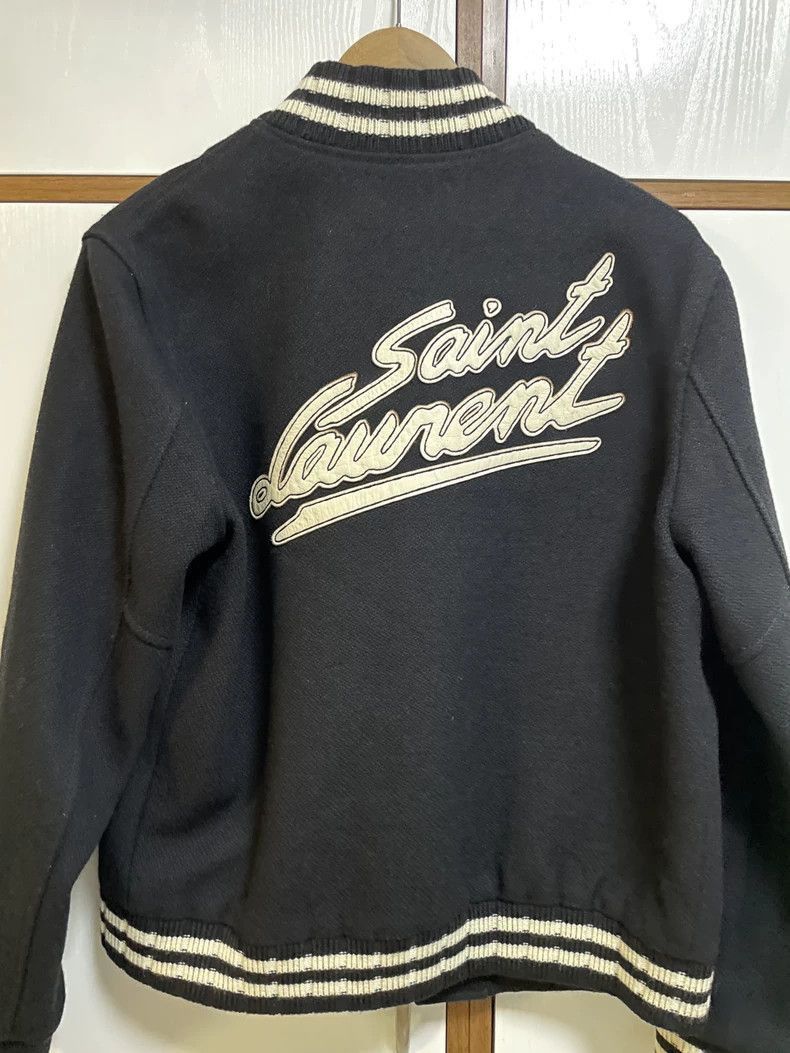 Saint Laurent Paris Saint Laurent Paris Classic baseball jacket-2506 Size US L / EU 52-54 / 3 - 3 Thumbnail