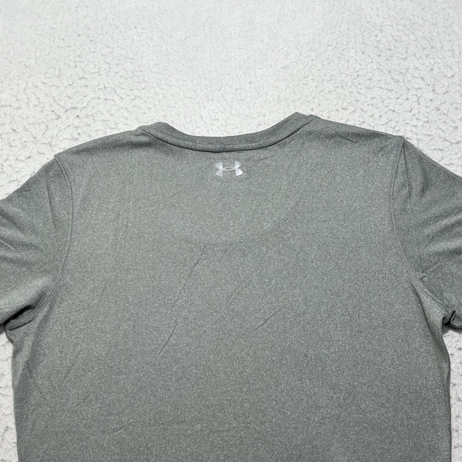 Under Armour Under Armour HeatGear Short Sleeve Athletic Gray T Shirt Size L / US 10 / IT 46 - 11 Thumbnail