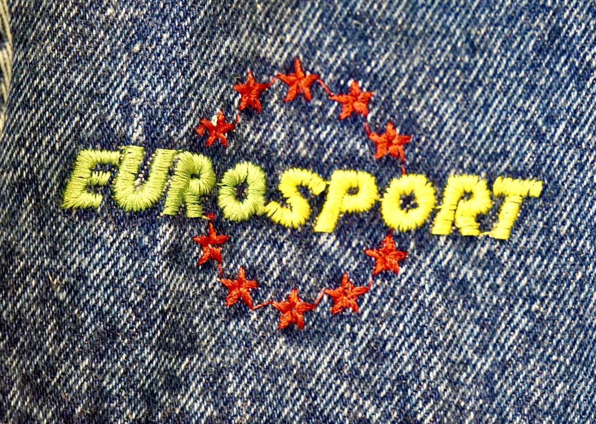 Big Star × Indian Motorcycle × Vintage Vintage Oversized Alien Embroidery Denim Parka Made in USA Size US L / EU 52-54 / 3 - 4 Thumbnail