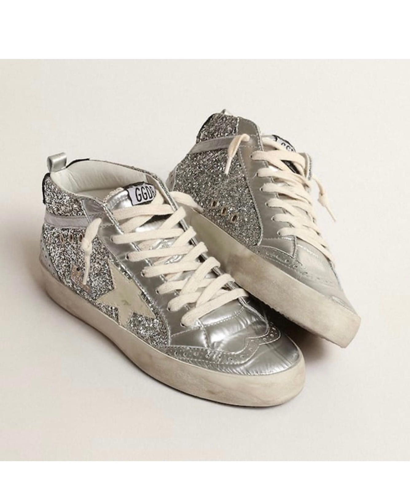 Golden Goose Golden Goose Mid Star Sneakers Size US 5 / IT 35 - 2 Thumbnail