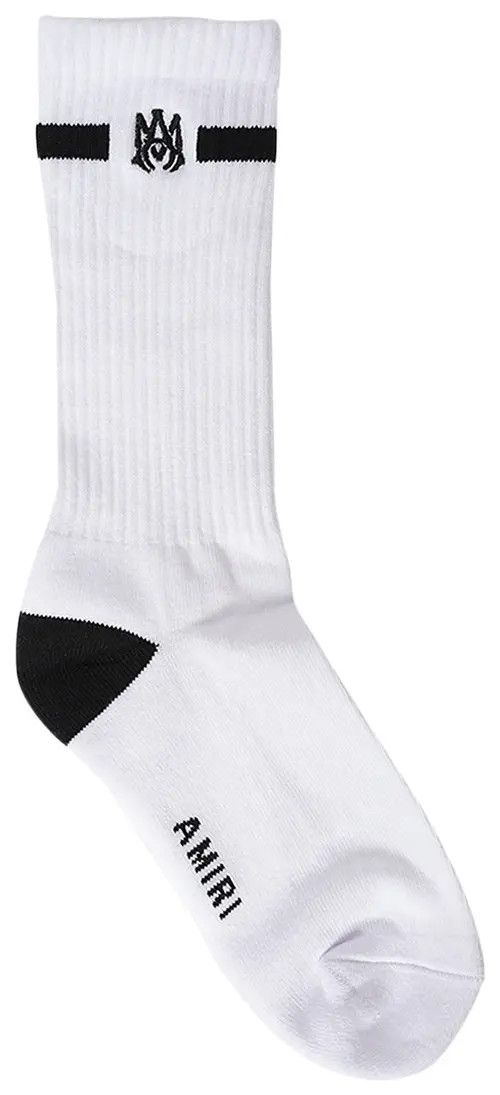 Amiri o1s1wg110825 Size: OS / Socks in White Size ONE SIZE - 1 Preview