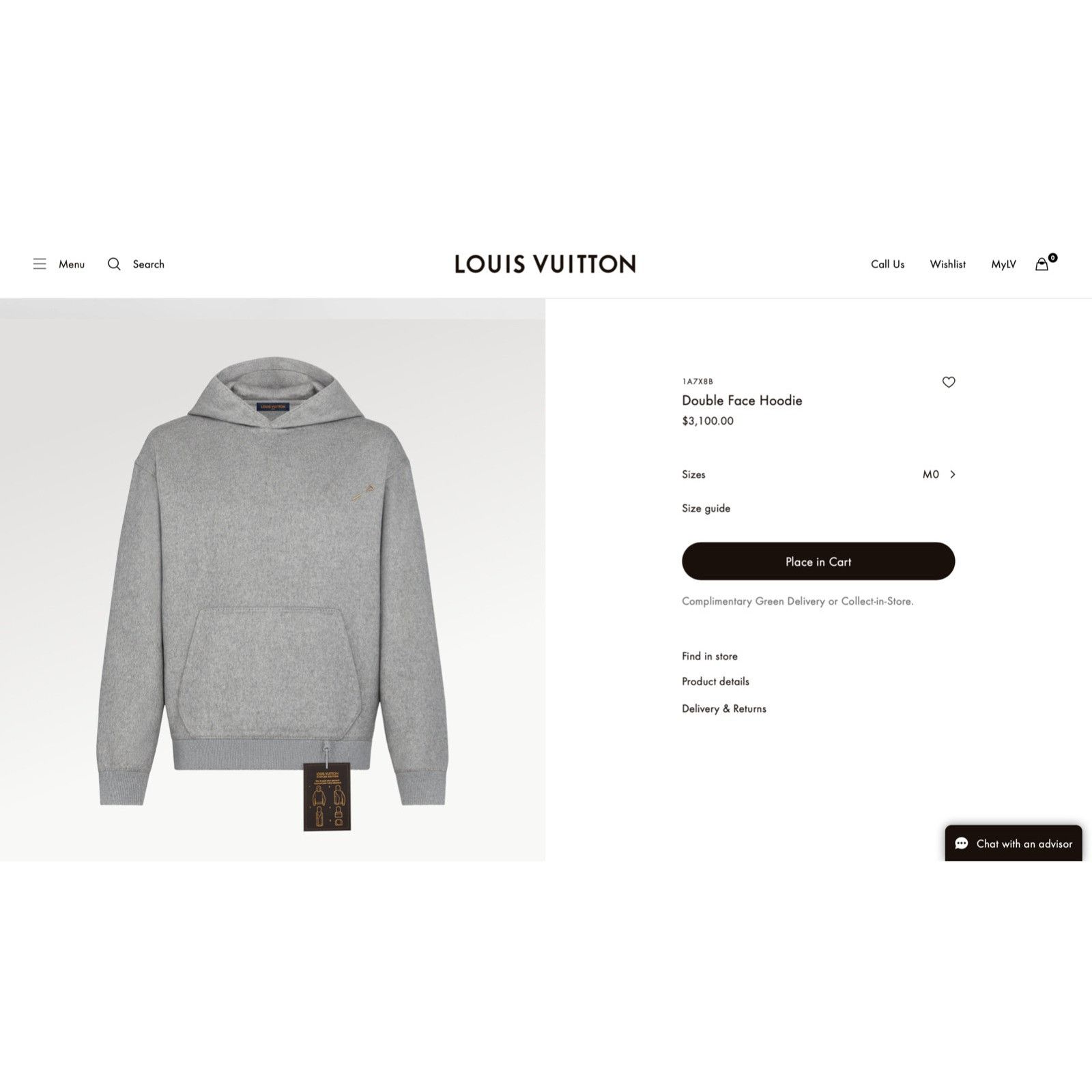 Louis vuitton double face hoodie sale