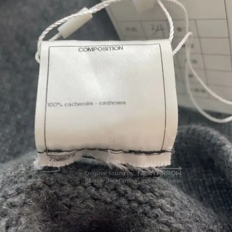 Chanel Chanel Gray Cashmere Cardigan for Women . Size M / US 6-8 / IT 42-44 - 4 Thumbnail