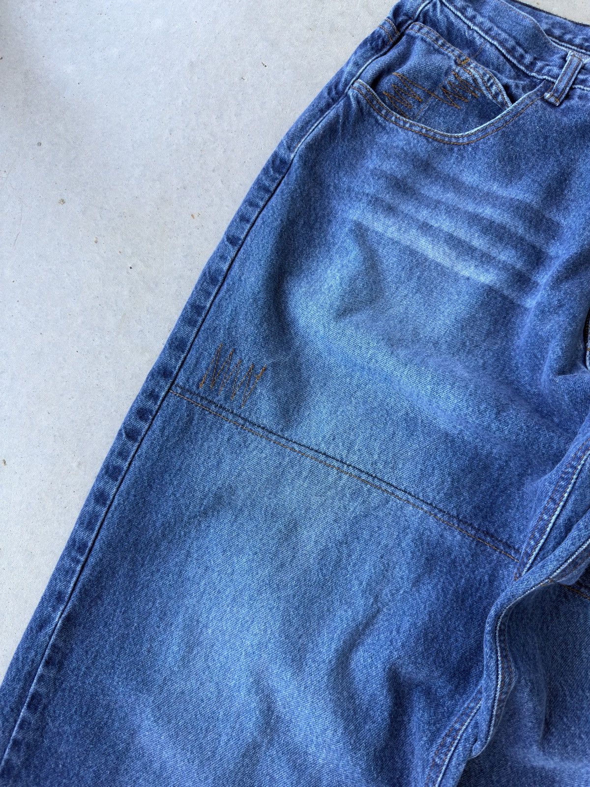 Ecko Unltd. Vintage Y2K Ecko Unltd. Wide Leg Denim Baggy Jeans Size US 38 / EU 54 - 5 Thumbnail