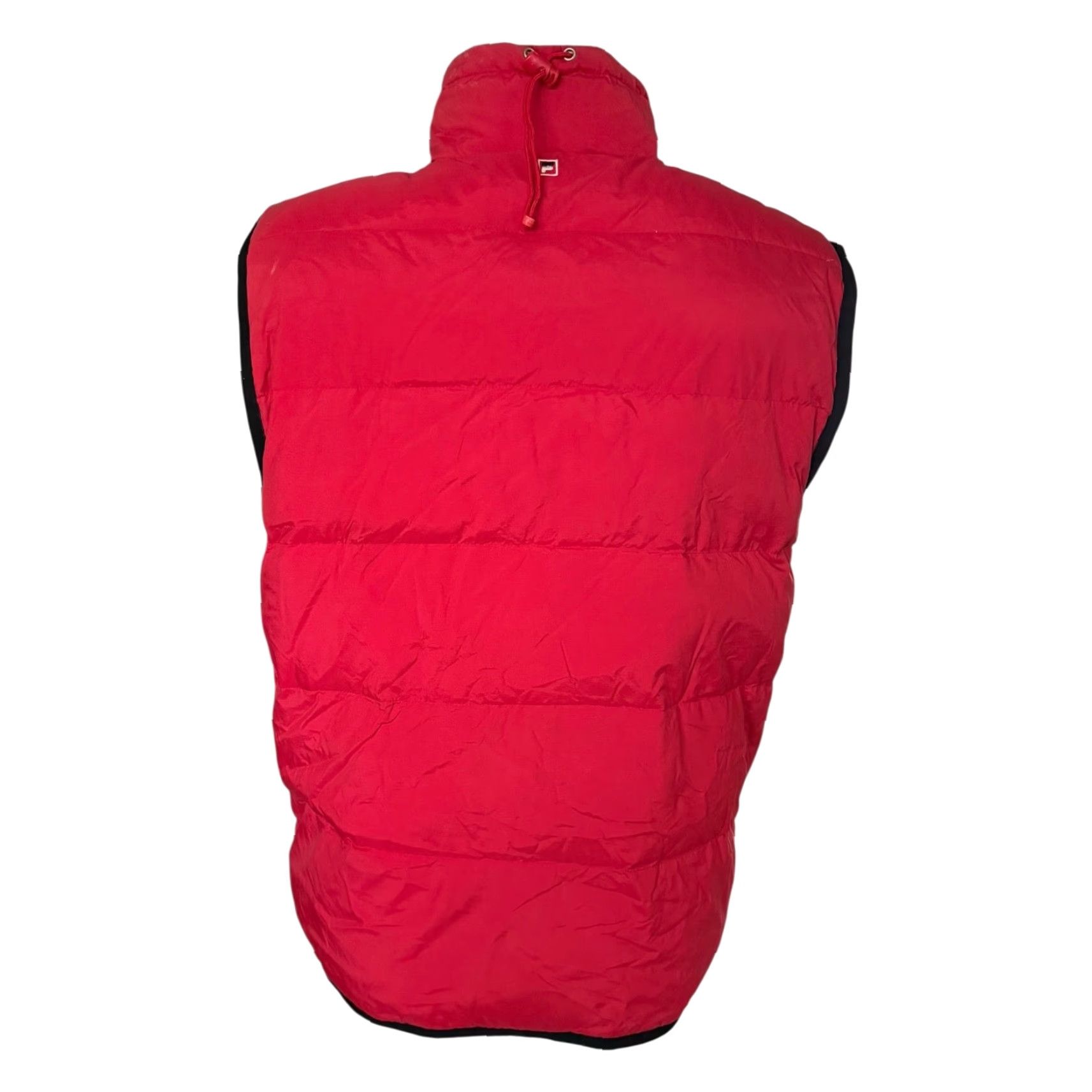 Fila Fila Biella Italia Puffer Gilet / Vest Red L Full Zip Pockets Men's Vest Size US L / EU 52-54 / 3 - 4 Thumbnail