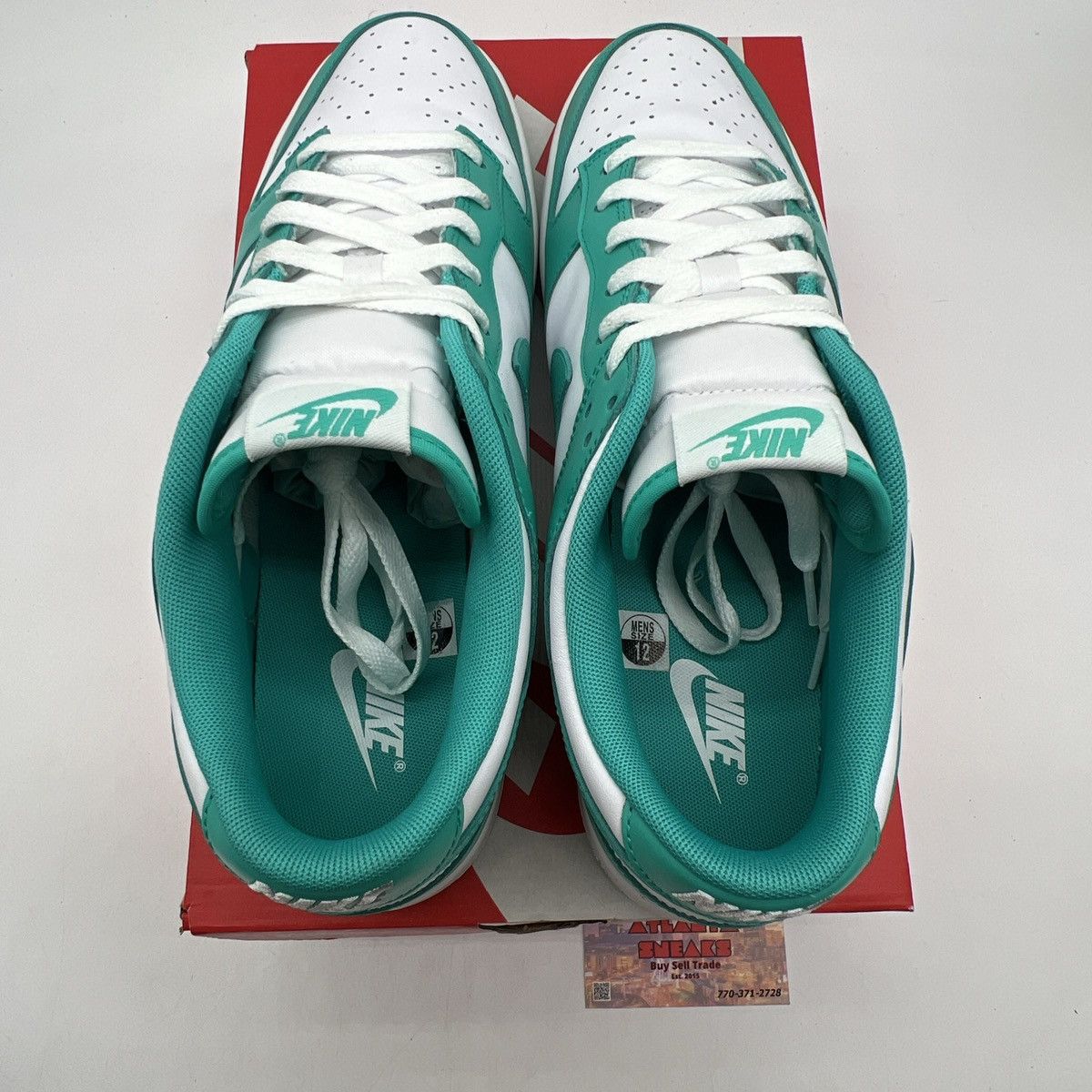 Nike Nike dunk low clear Jade Size US 12 / EU 45 - 7 Thumbnail