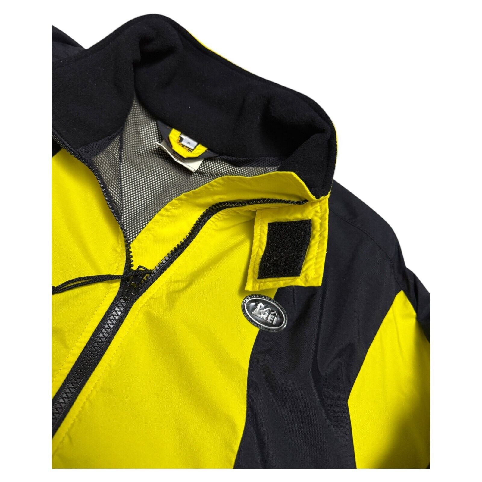Rei REI Water Resistant Yellow Windbreaker Jacket Small Size S / US 4 / IT 40 - 4 Thumbnail