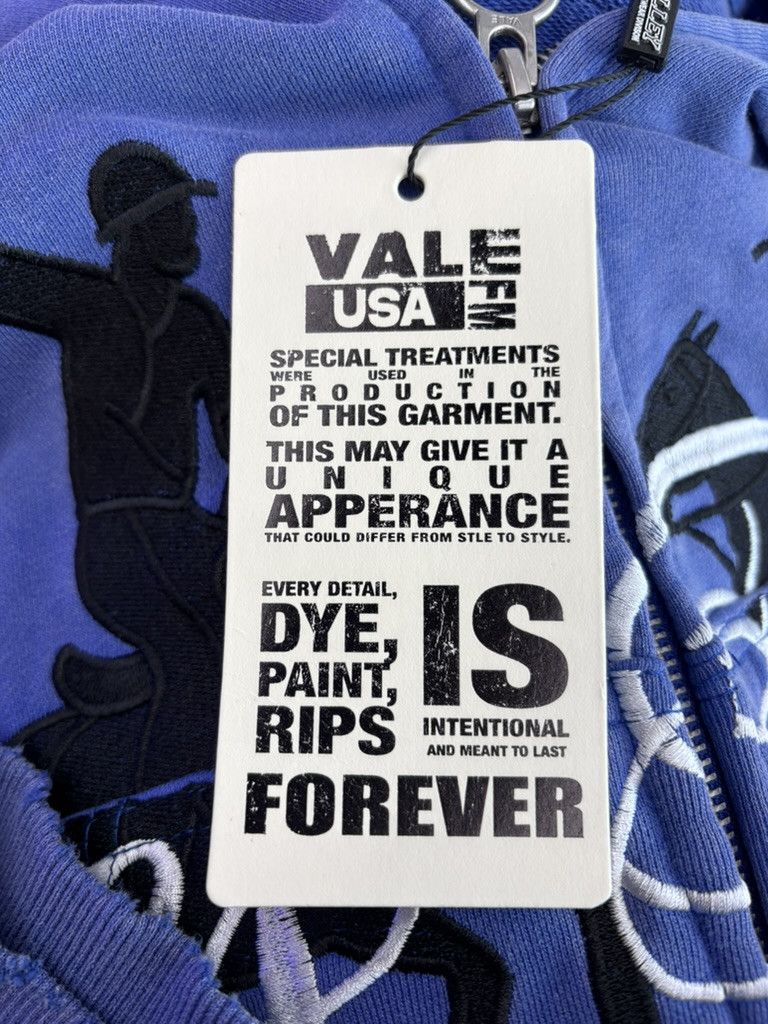Vale Vale Forever "Schwab" Zip Up (Blue) Size US S / EU 44-46 / 1 - 5 Thumbnail