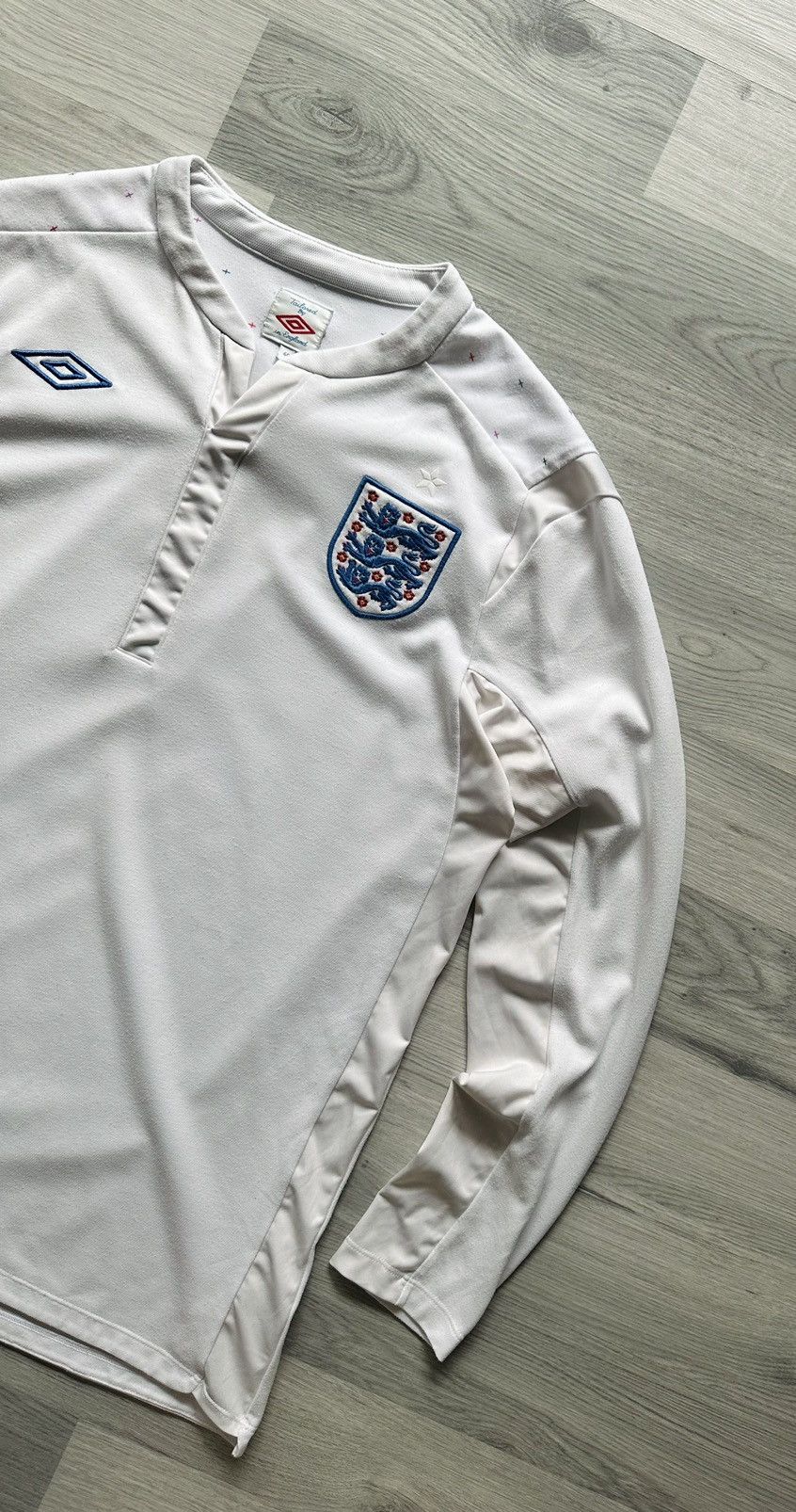 Umbro Vintage longsleeve jersey Umbro England Size US M / EU 48-50 / 2 - 2 Thumbnail