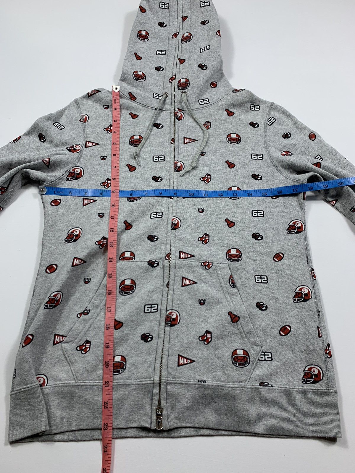 Bape A BATHING APE MLB FULL ZIP UP HOODIE Size XS / US 0-2 / IT 36-38 - 12 Thumbnail