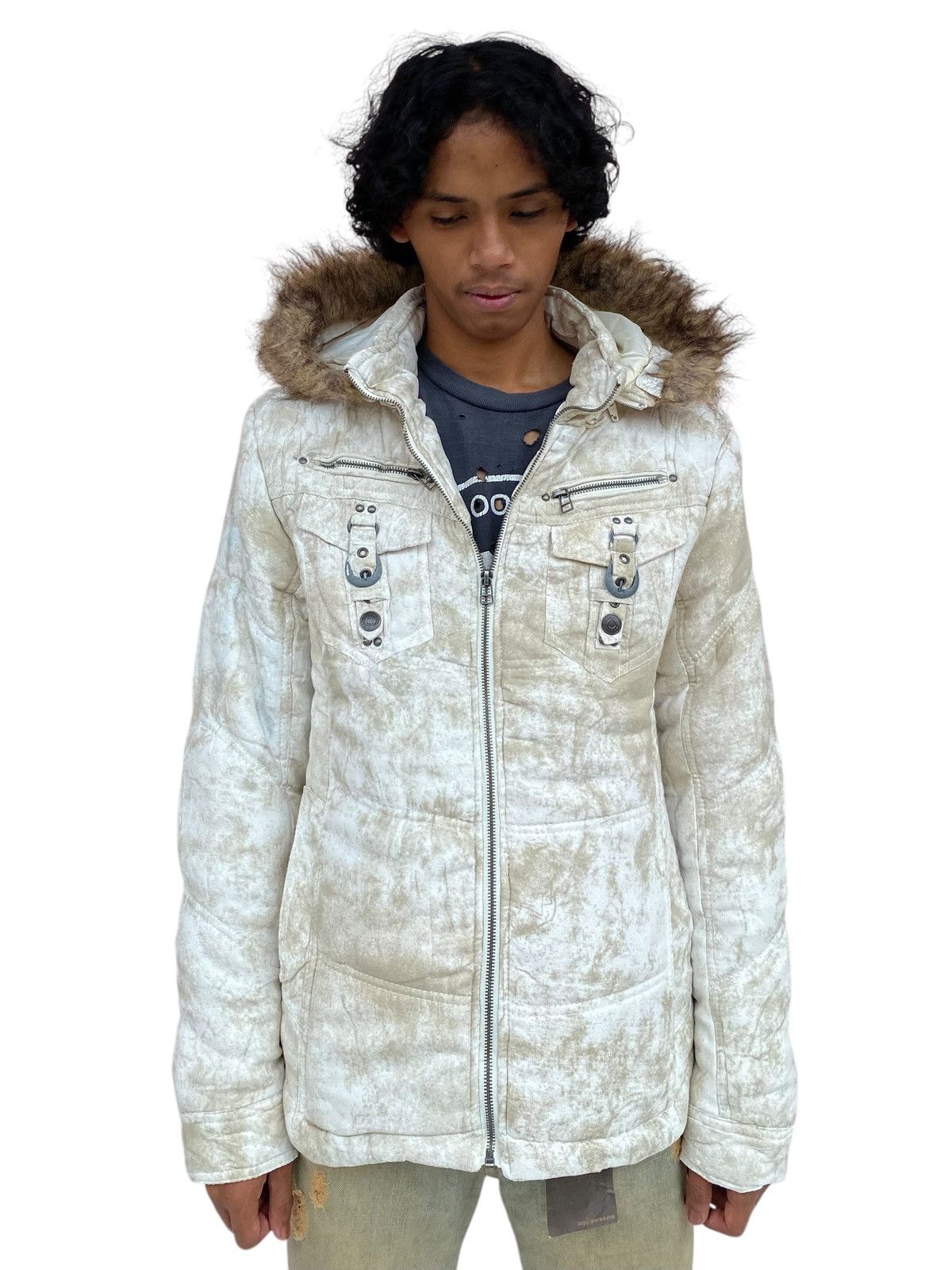 ジャケット・アウター 00s In The Attic fireman fur jacket 00s In The Attic fireman fur jacket