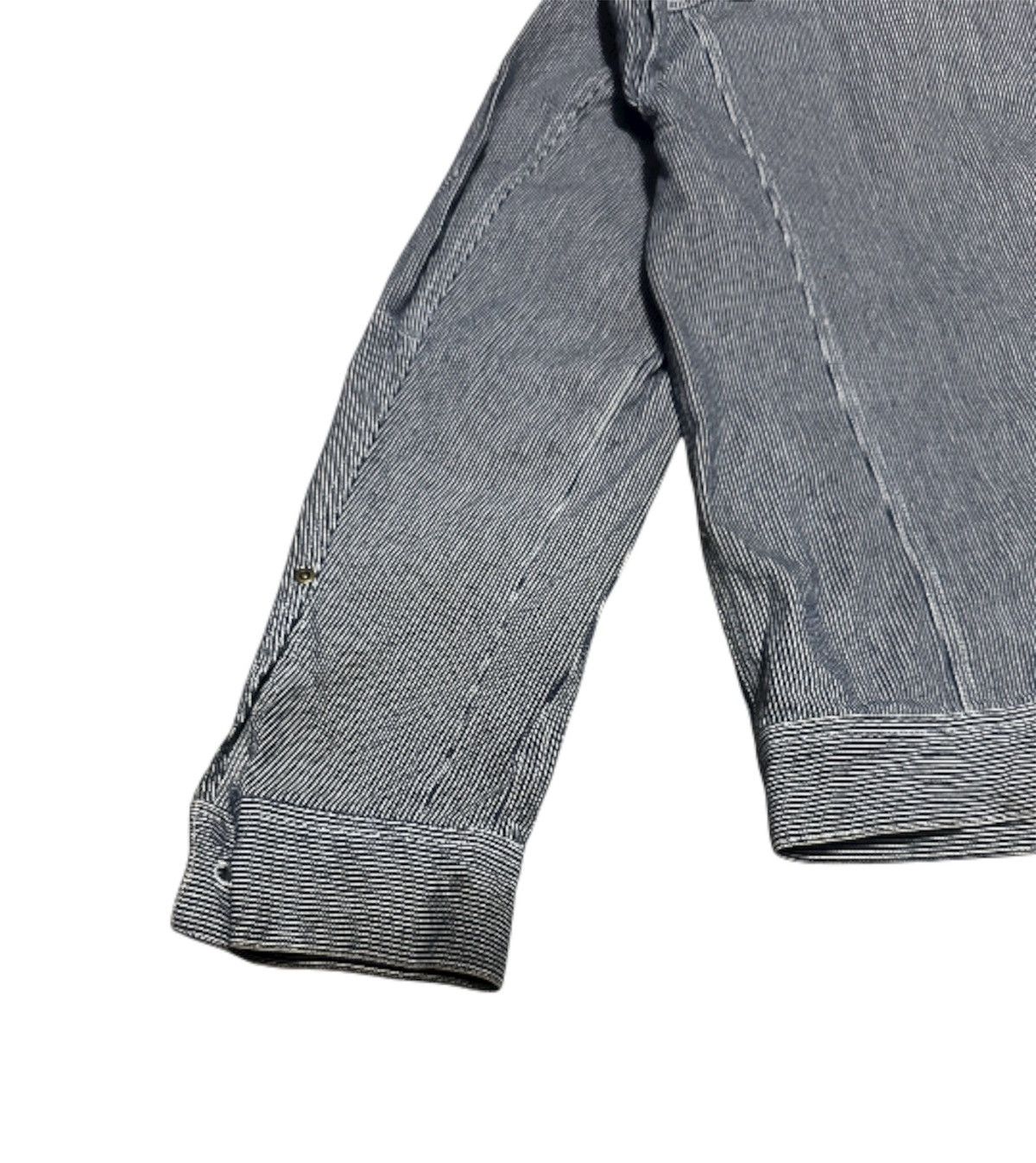Japanese Brand Vintage Japanese Hickory Denim Jacket By Carabiner Tough Size US L / EU 52-54 / 3 - 5 Thumbnail