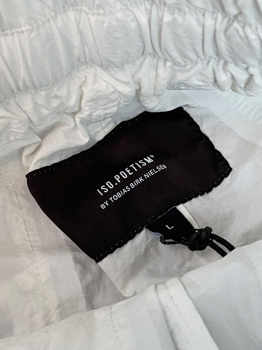Tobias Birk Nielsen !DS! SS23 Iso Poetism Tobias Birk Nielsen White Nylon Pants Size US 34 / EU 50 - 17 Thumbnail