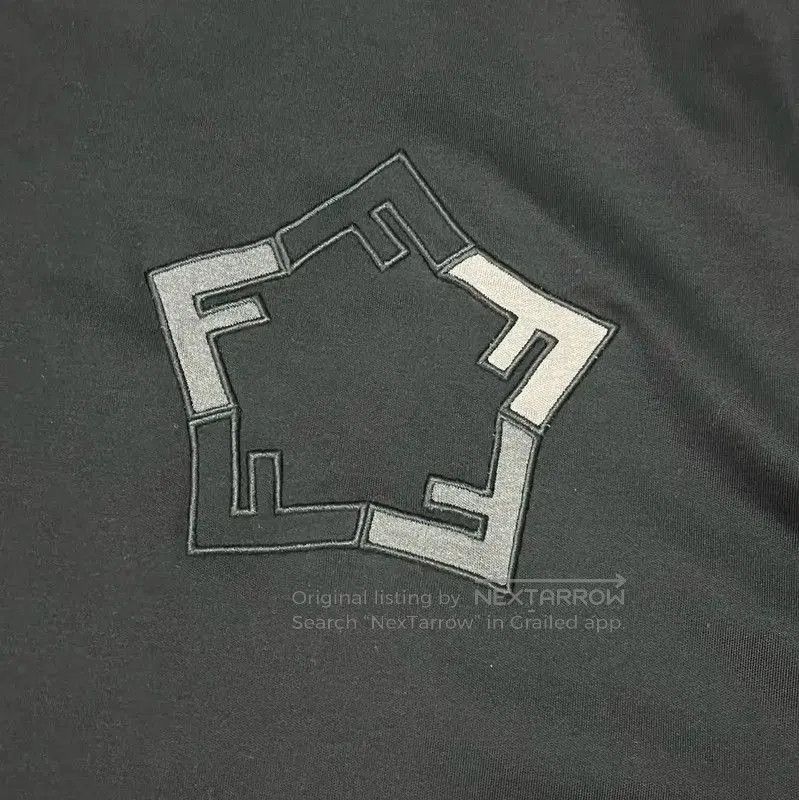 Fendi Fendi Men's Black Cotton Summer T-Shirt . Size US M / EU 48-50 / 2 - 6 Thumbnail
