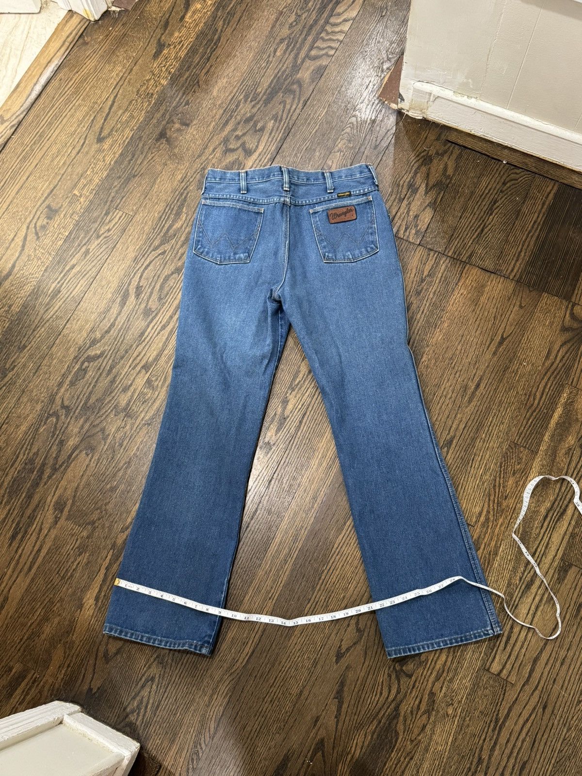 Carhartt × Wrangler Vintage 70s Wrangler Jeans - 32x32 Size US 34 / EU 50 - 4 Thumbnail