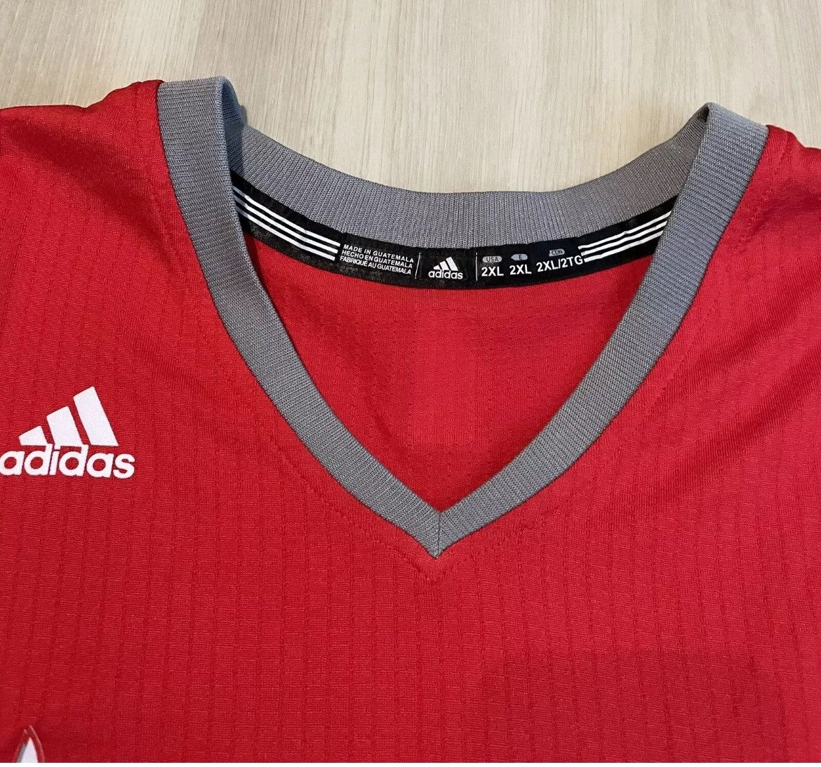Adidas × NBA × Vintage Adidas Houston Rockets Patrick Beverley #2 NBA Size 2X Size US XXL / EU 58 / 5 - 4 Thumbnail