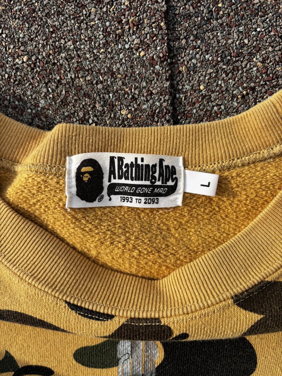 Bape Bape crewneck Size US L / EU 52-54 / 3 - 3 Thumbnail
