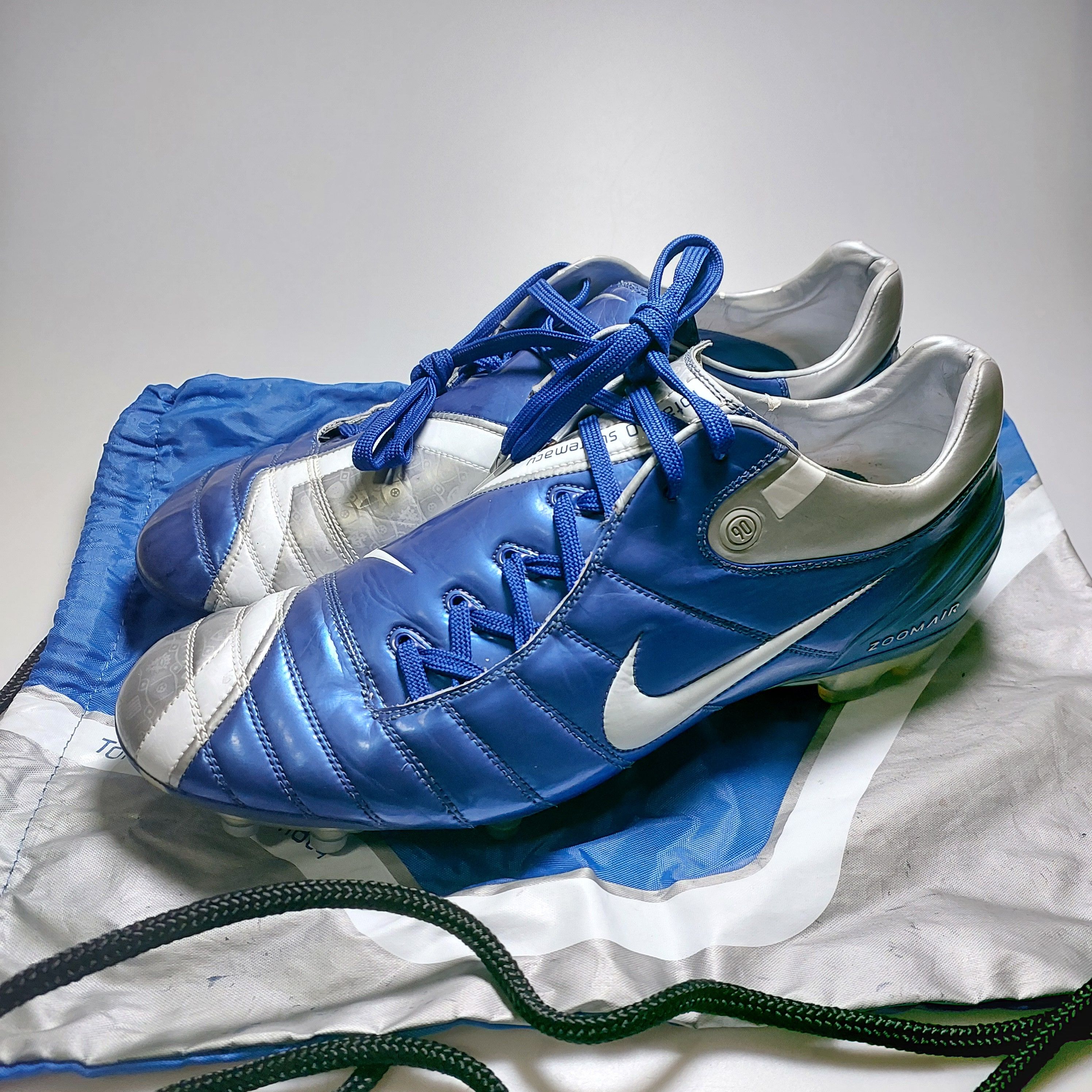 Nike T90 Air Zoom Supremacy FG Made In Bosnia US13 UK12 31CM Size US 13 / EU 46 - 1 Thumbnail