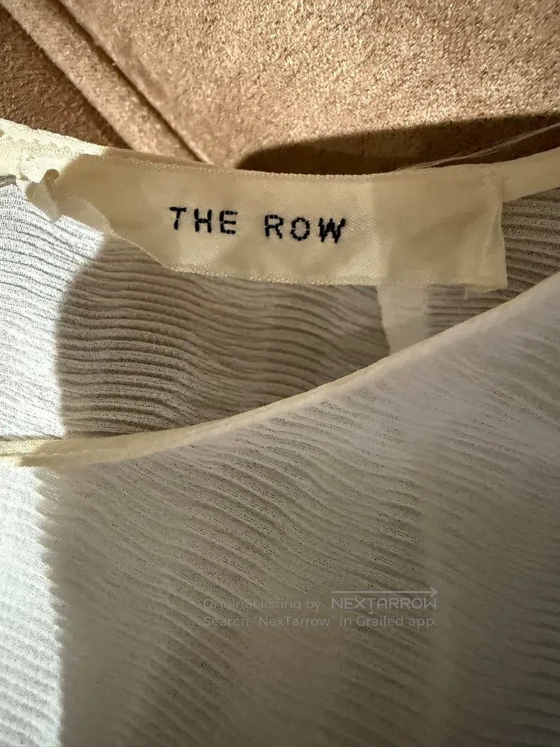 The Row The row Silk pleated vest Size XS / US 0-2 / IT 36-38 - 4 Thumbnail