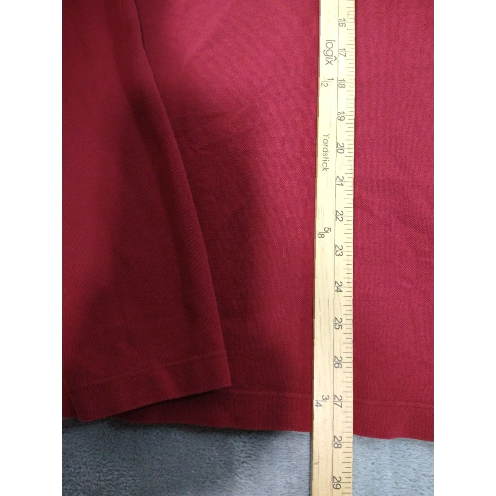 UNTUCKit UNTUCKit Polo Shirt Men XL Red Long Sleeve Pima Cotton Casual Preppy Beaux - Classic Fit Size US XL / EU 56 / 4 - 3 Thumbnail