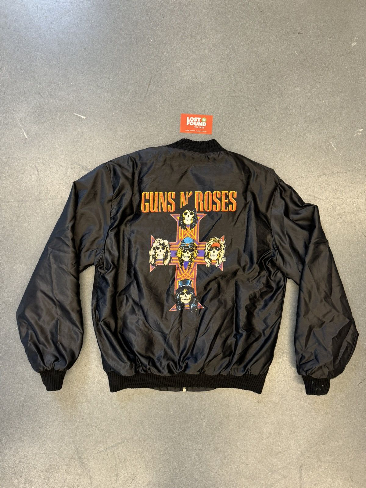 SALE！【美品／超レア】GNR ジャケット GUNS N ROSES Guns N' Roses ガンズアンドローゼス GNR DENIM JACKET