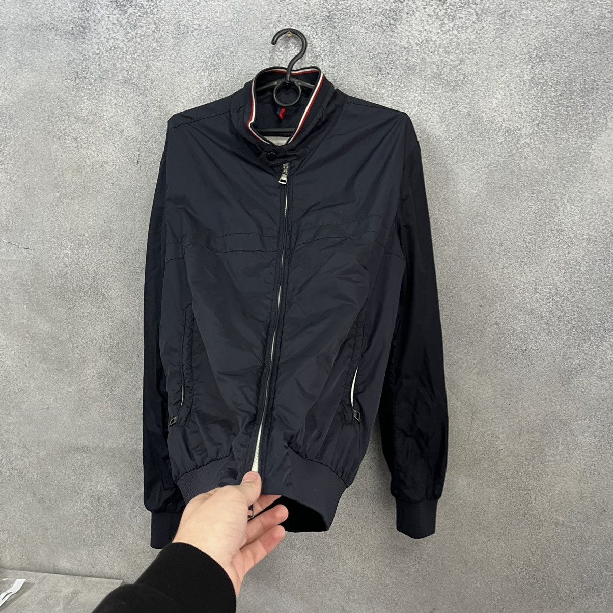 Moncler Moncler blue nylon light windbreaker jacket Size US XL / EU 56 / 4 - 8 Thumbnail