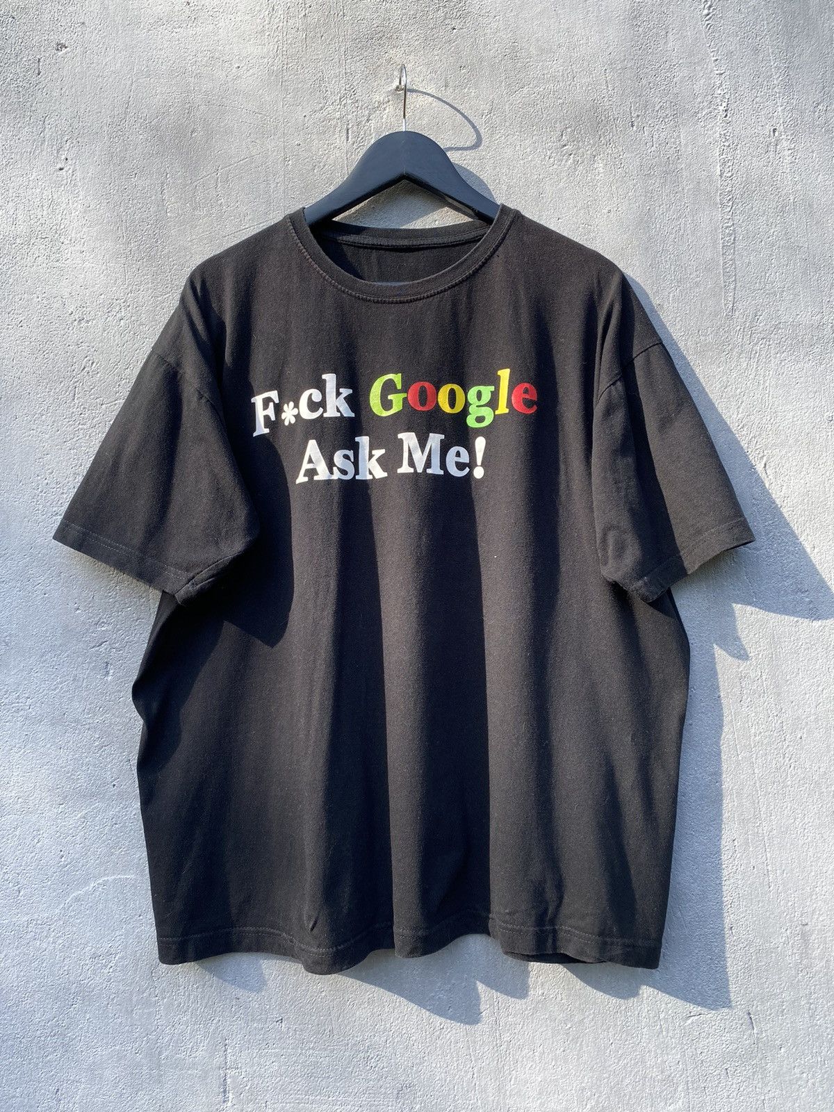 Band Tees Vintage 2005 Fuck Google Ask Me Humor TEE Size US L / EU 52-54 / 3 - 1 Thumbnail