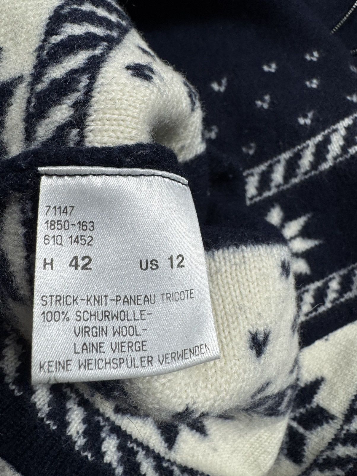 Bogner Bogner Wool Sweater 1/4 Zip Outdoor Women’s Size US 12 Size XL / US 12-14 / IT 48-50 - 8 Thumbnail