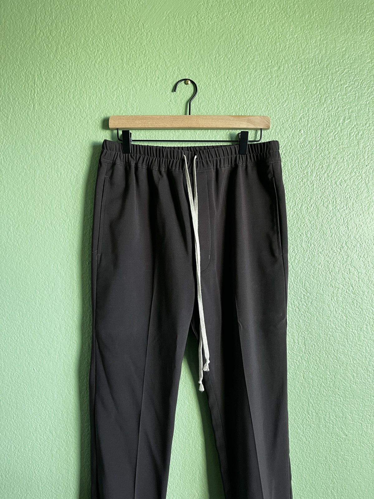 Rick Owens Rick Owens FW20 Performa Drawstring Astaires Pant Dark Dust Size US 38 / EU 54 - 2 Thumbnail