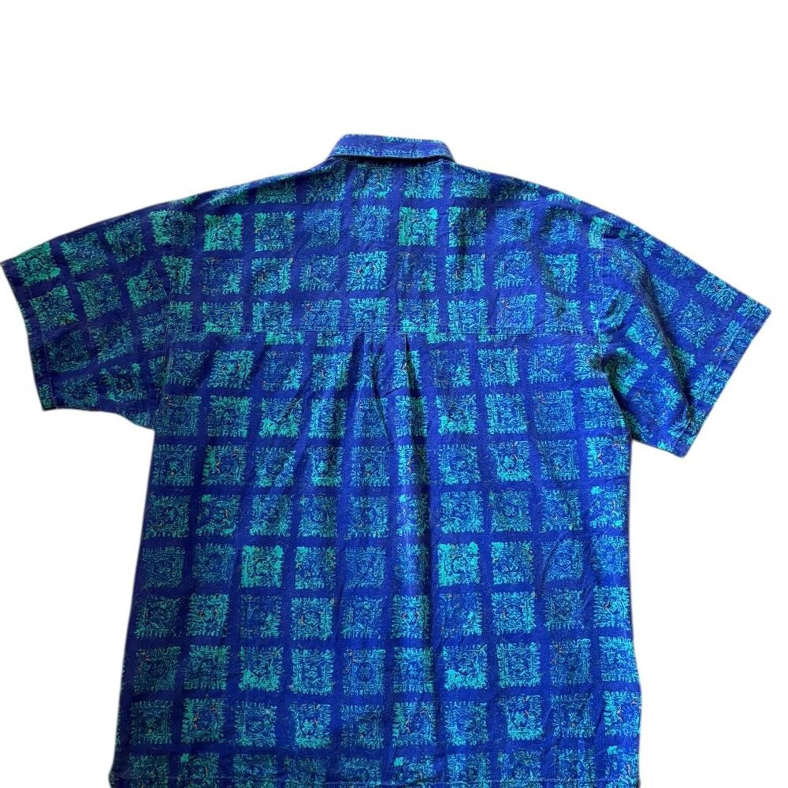 Quiksilver Rare Quicksilver Swirl Tag Vintage 90s All Over Print Shirt Size US M / EU 48-50 / 2 - 4 Thumbnail