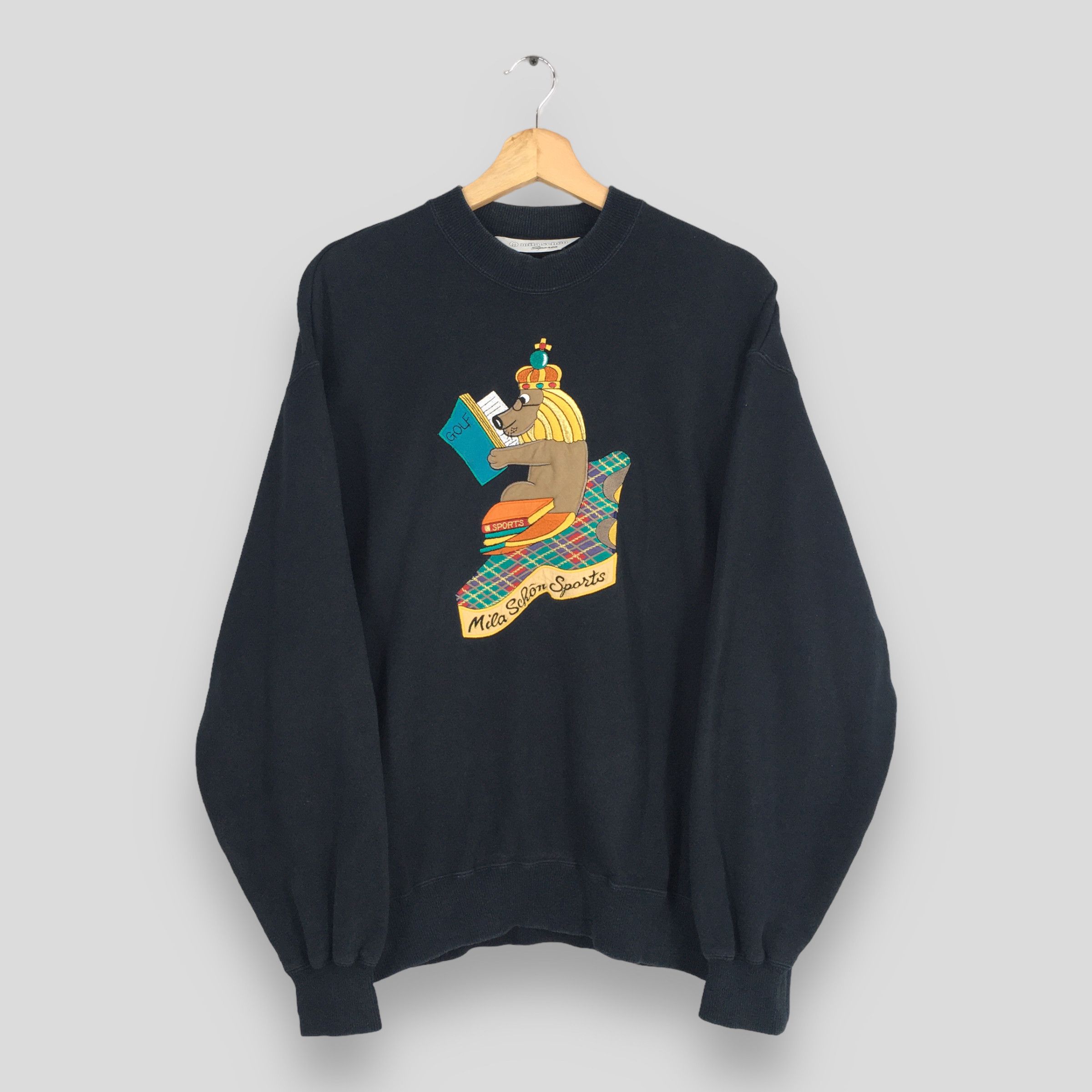 Mila Schon Vintage Mila Schon Milano Sweatshirt Medium Size M / US 6-8 / IT 42-44 - 1 Thumbnail