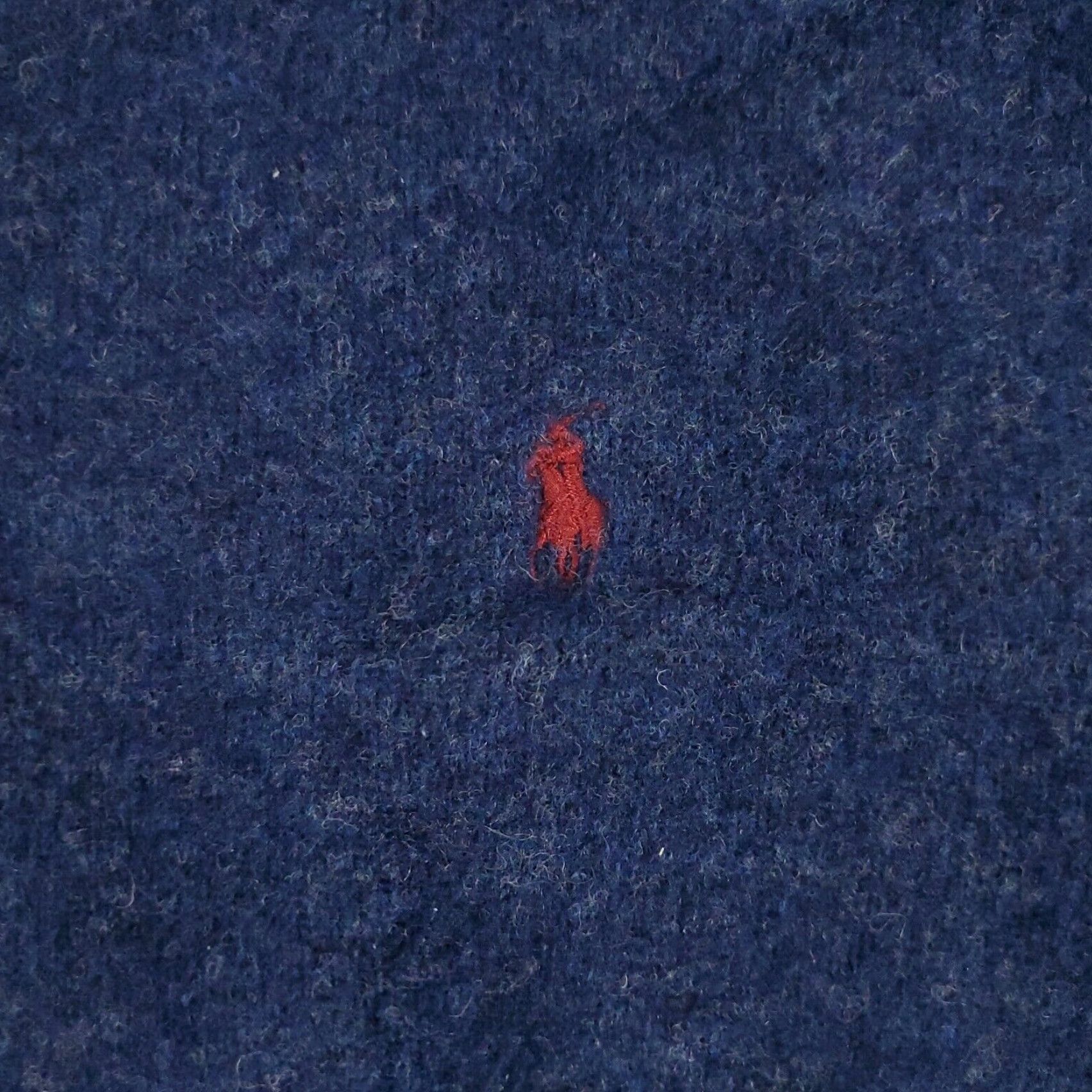 Ralph Lauren Ralph Lauren Mens Large Blue Pony Sweater Casual Pullover Wool Sweatshirt Size US L / EU 52-54 / 3 - 2 Thumbnail