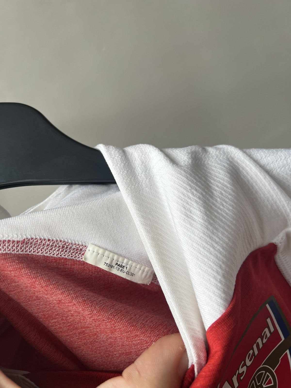 Puma 2018/19 ARSENAL FC PLAYER ISSUED HOME SOCCER JERSEY SIZE S Size US S / EU 44-46 / 1 - 11 Thumbnail