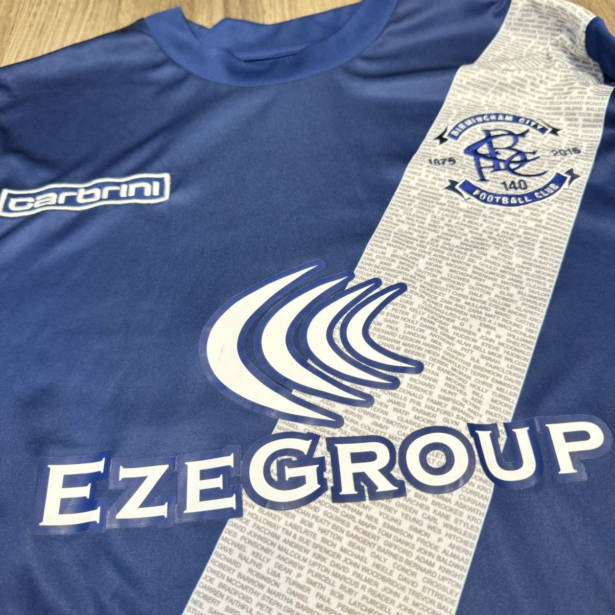 Sports Specialties Birmingham City 15/16 140 years home shirt #7 Gray Size US S / EU 44-46 / 1 - 4 Thumbnail