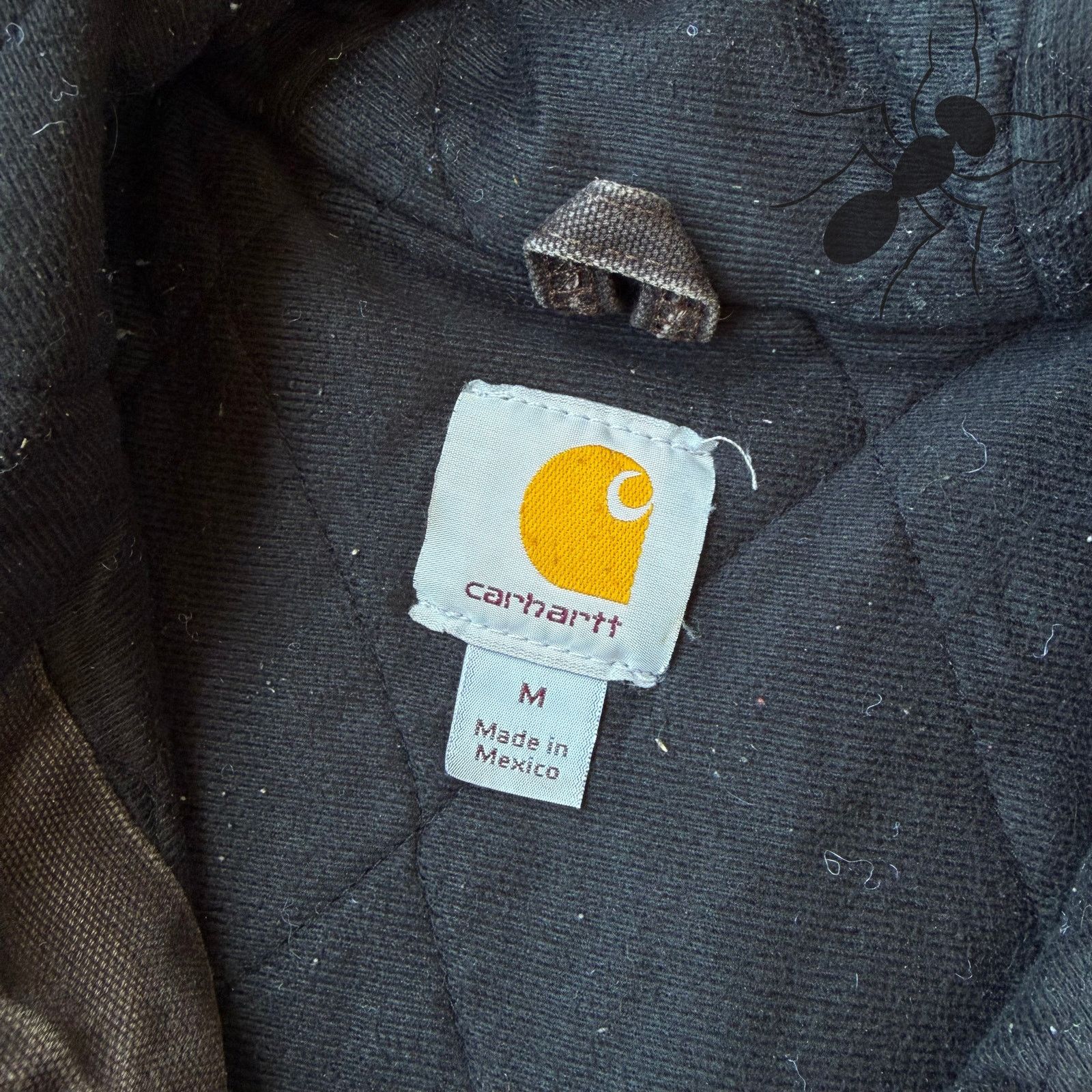 Carhartt × Vintage Carhartt J130 DKB brown hooded work wear jacket Size US M / EU 48-50 / 2 - 9 Thumbnail