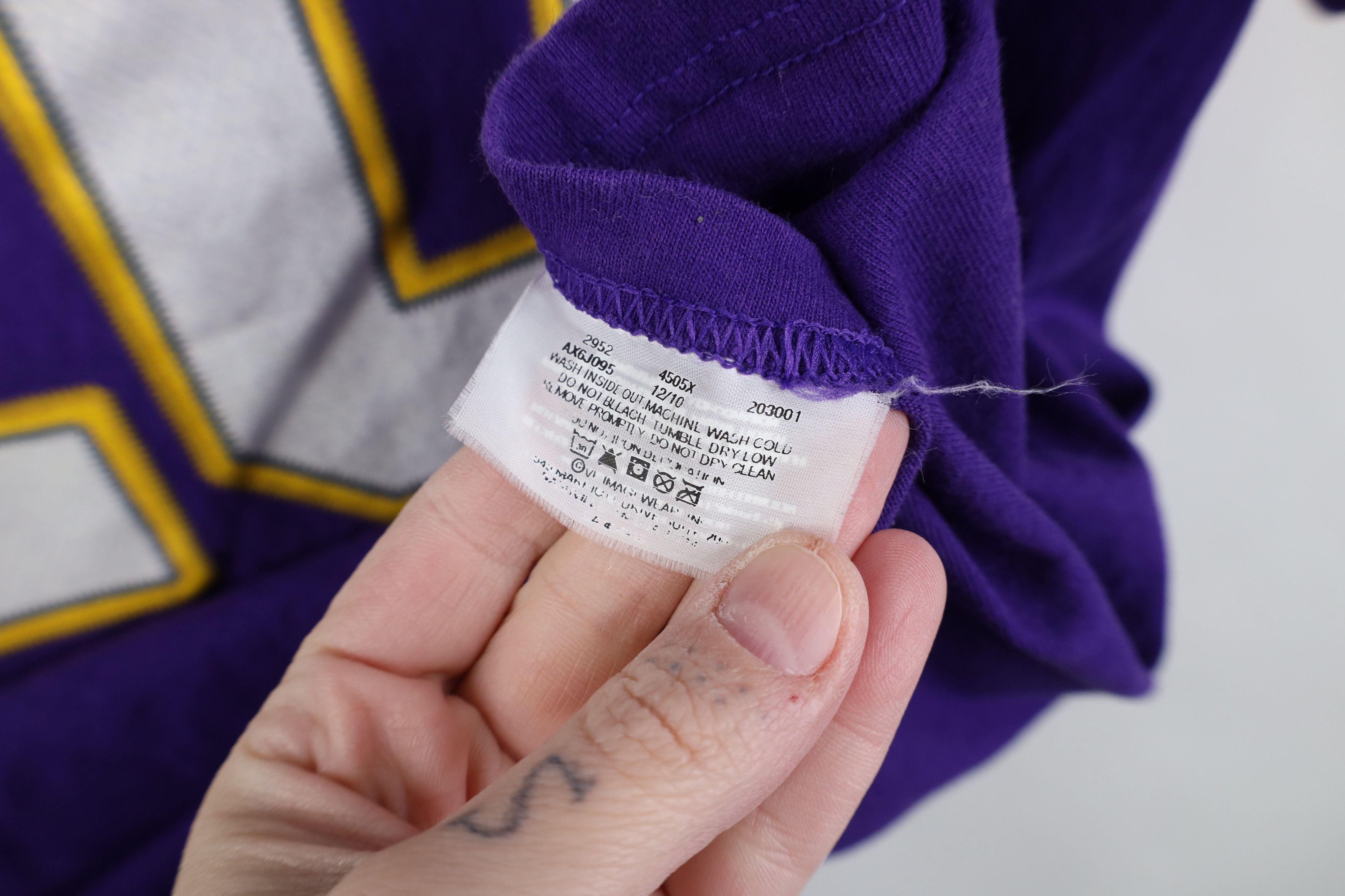 Vintage Vintage Y2K NFL Minnesota Vikings Football Jersey T-Shirt Size US L / EU 52-54 / 3 - 11 Thumbnail