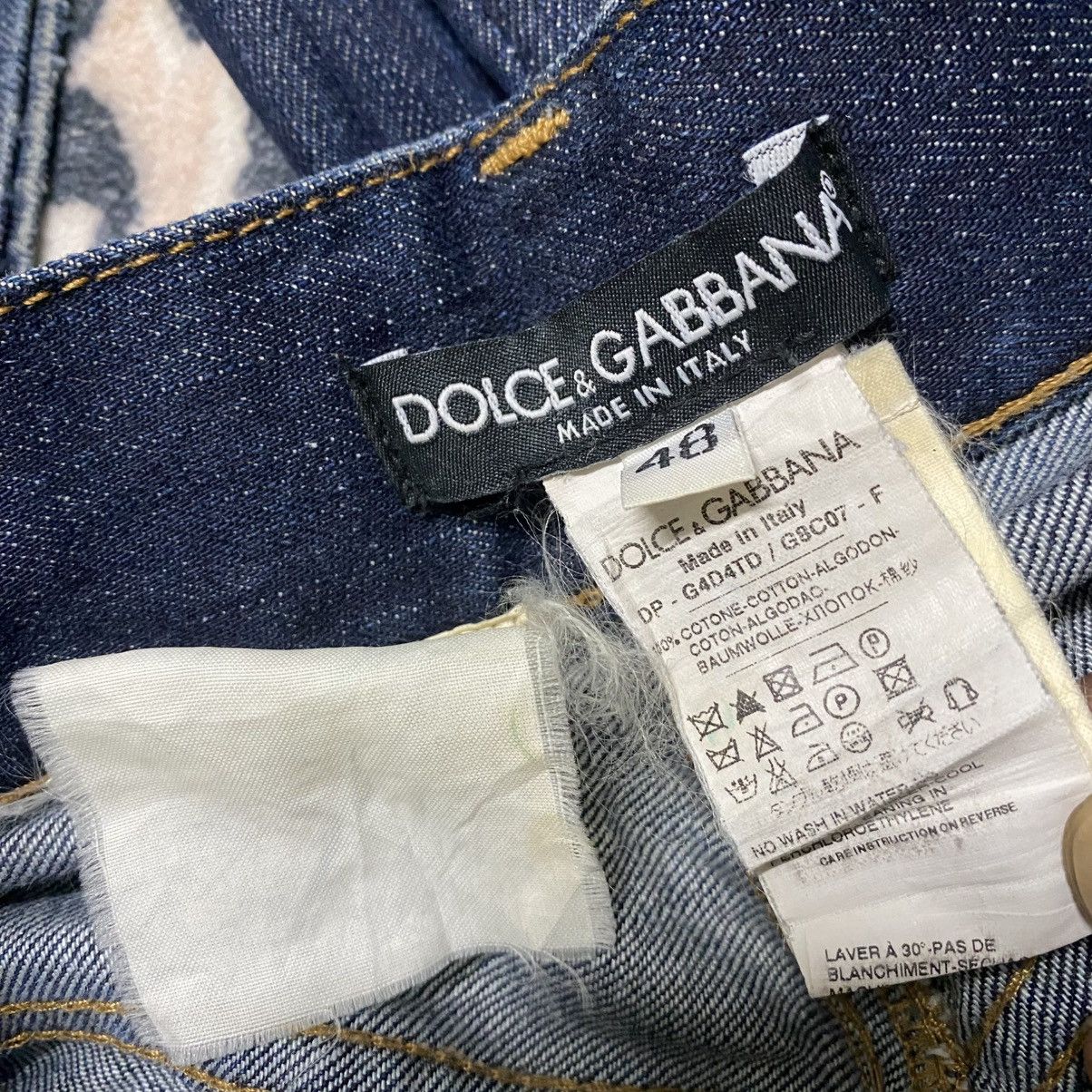 Dolce & Gabbana Vintage Dolce & Gabbana Distressed Jeans Size US 31 - 23 Thumbnail