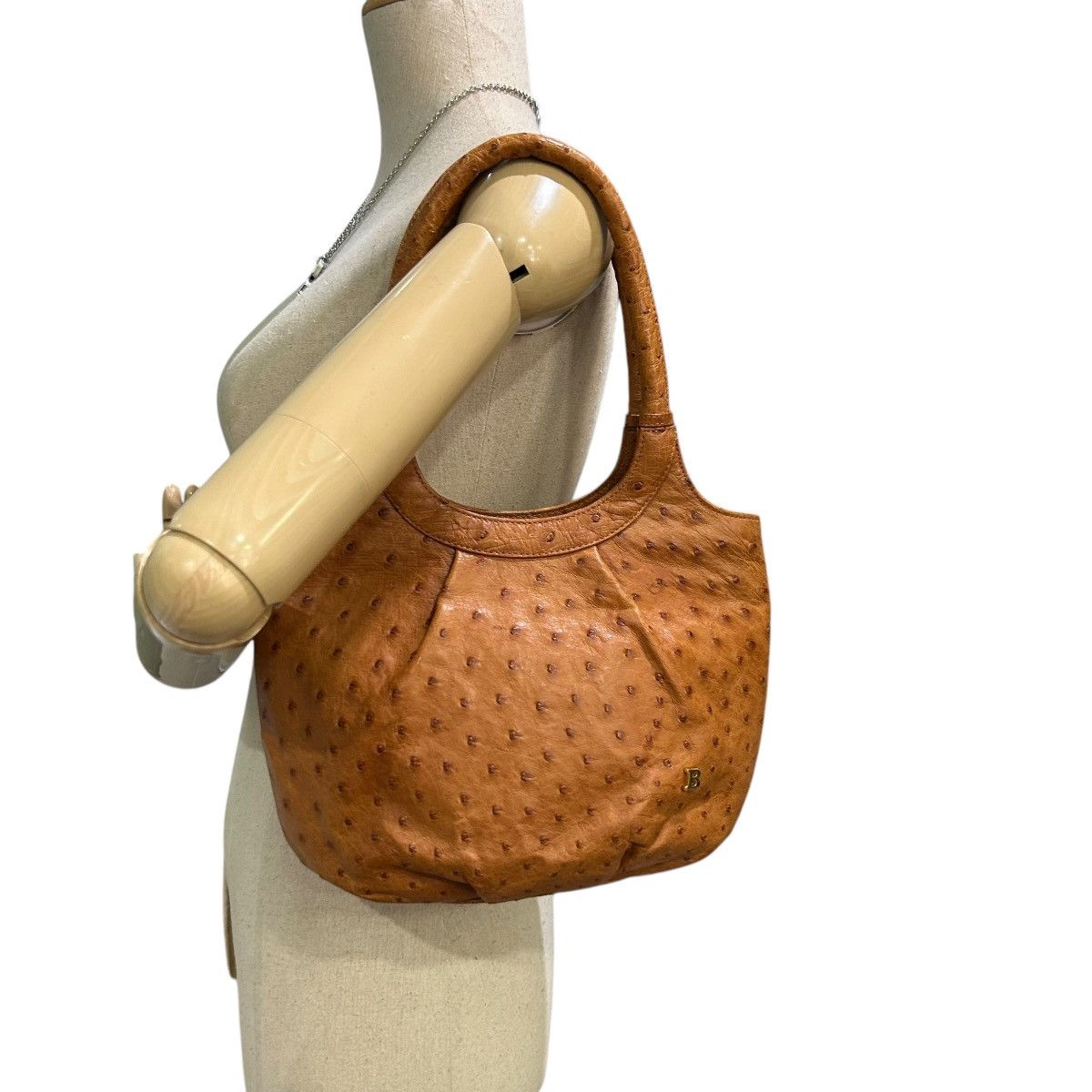 Bally × Vintage 🔥RARE🔥BALLY VINTAGE OSTRICH HANDBAG Size ONE SIZE - 3 Thumbnail