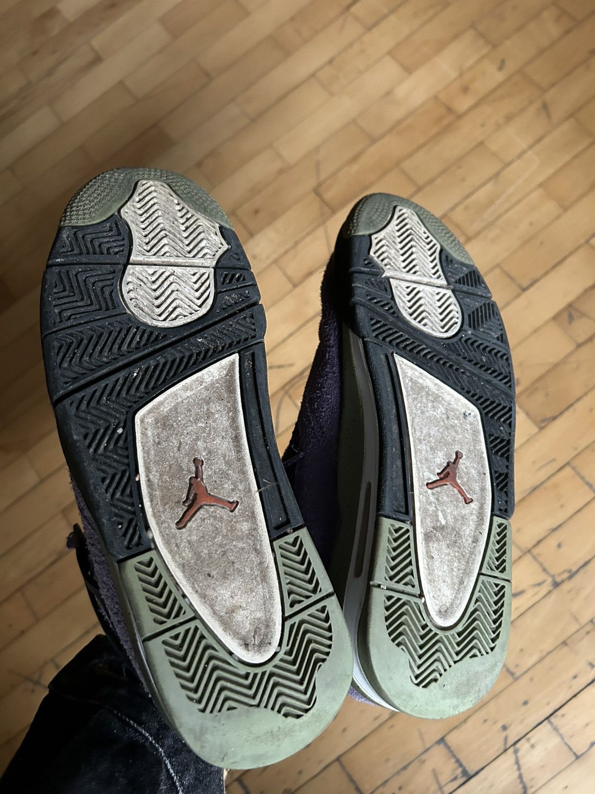 Jordan Brand Jordan 4 Canyon Purple Size US 9 / EU 42 - 4 Thumbnail