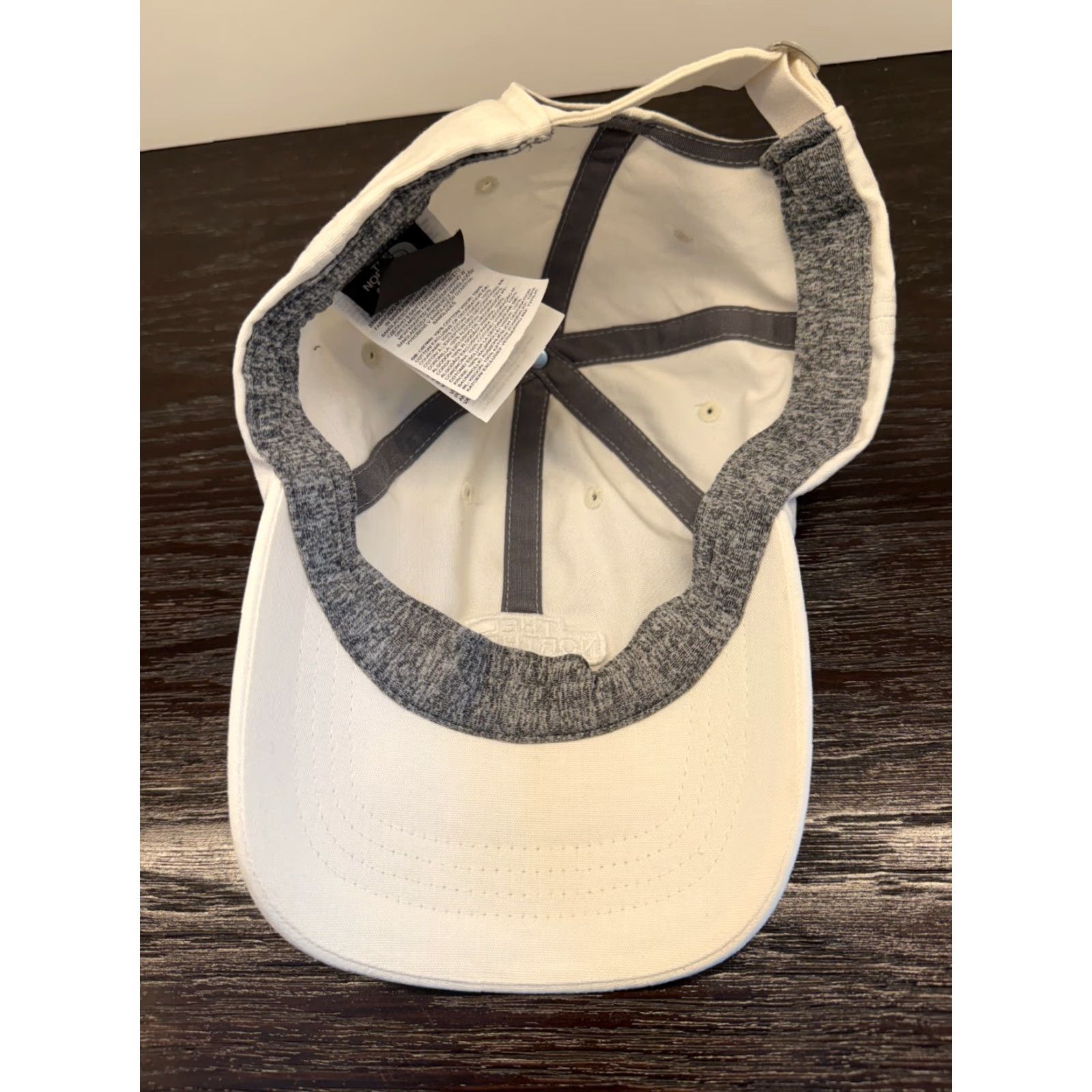 The North Face The North Face Hat Mens One Size White Twill Strapback Adjustable Logo NF Mens Size ONE SIZE - 6 Thumbnail
