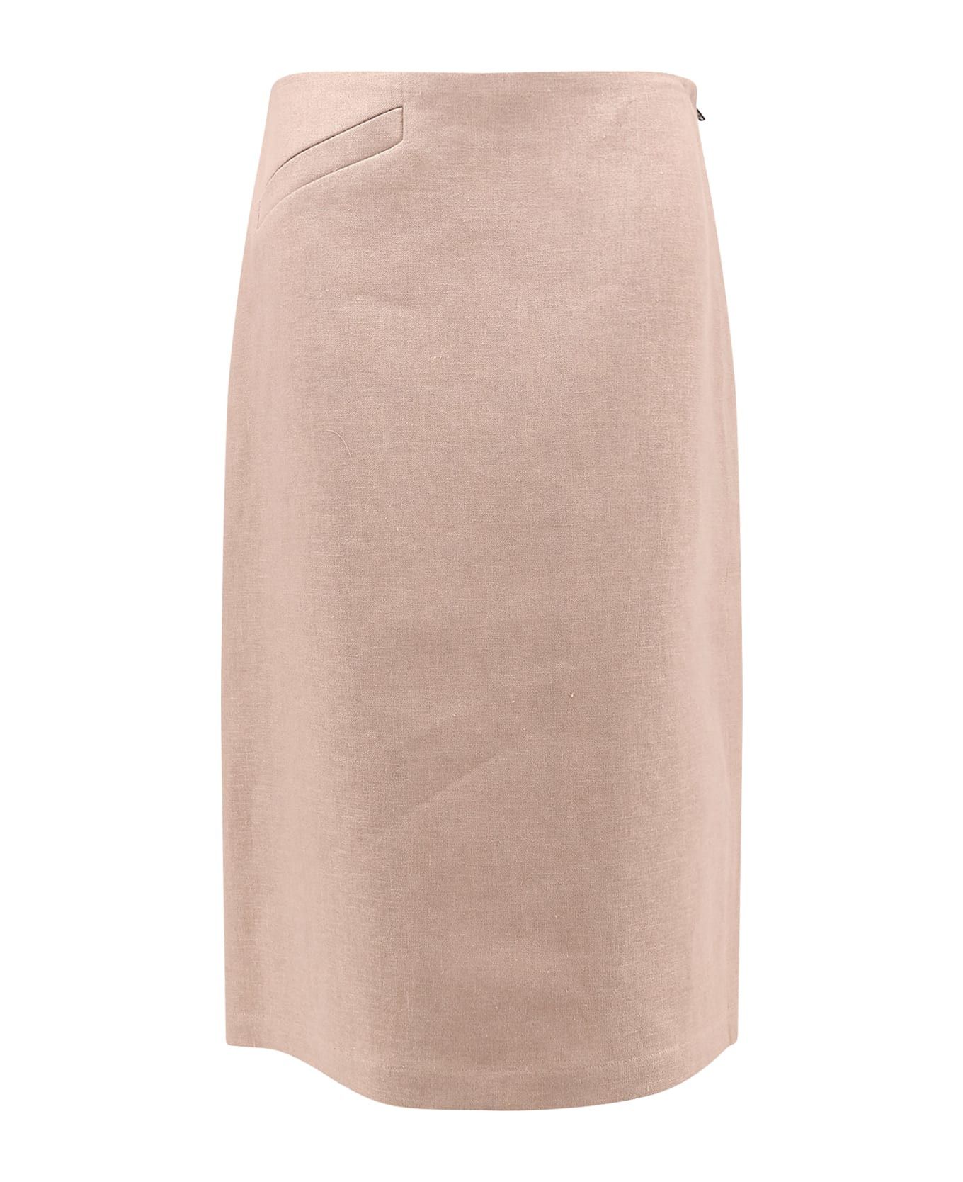 Fendi o1s1wg110326 Skirt in Brown Size 27" / US 4 / IT 40 - 2 Thumbnail