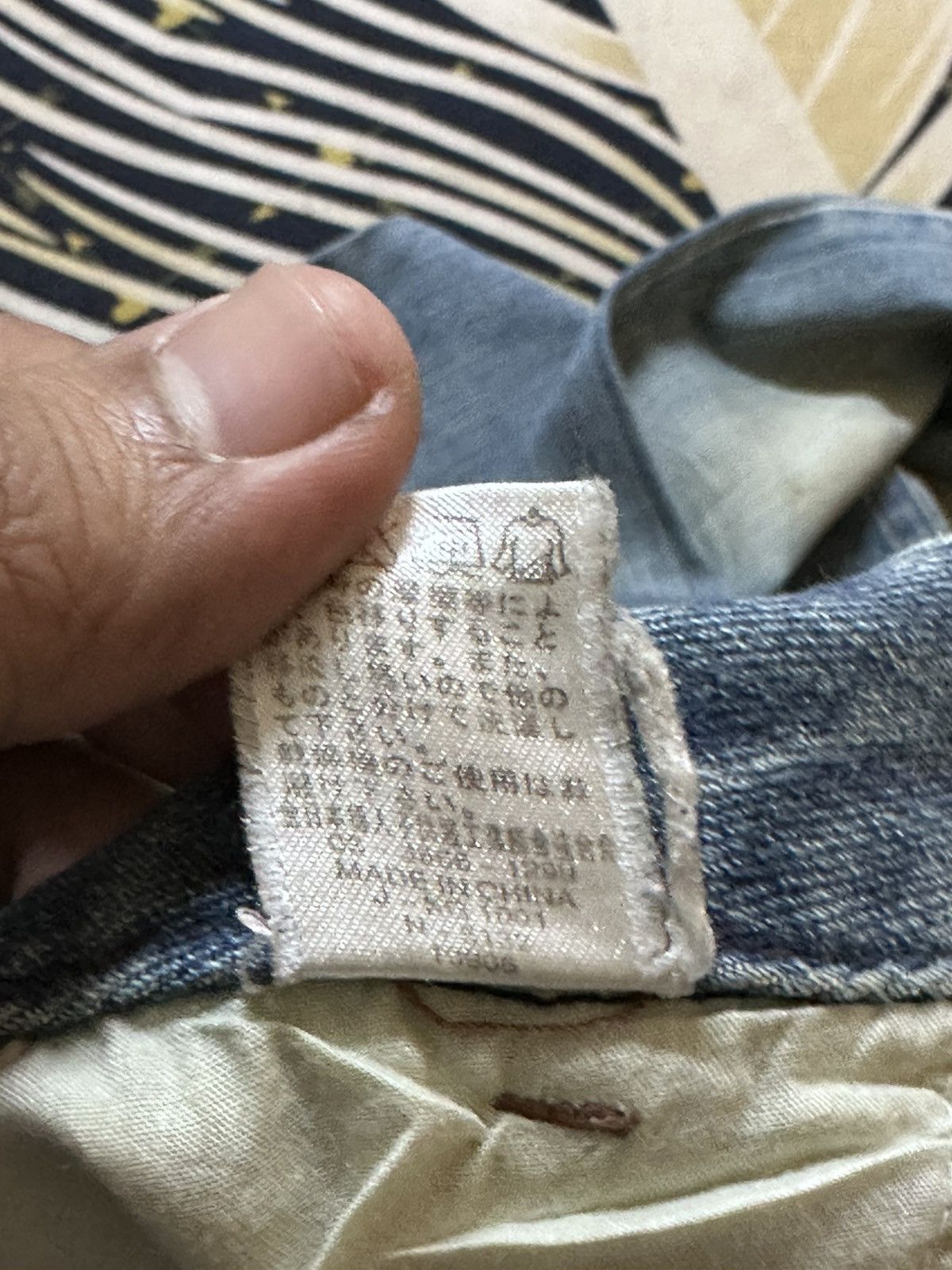 POST ARCHIVE FACTION (PAF) Vintage Japanese Brand Flare Bootcut Faded Distressed Denim Size US 30 / EU 46 - 8 Thumbnail