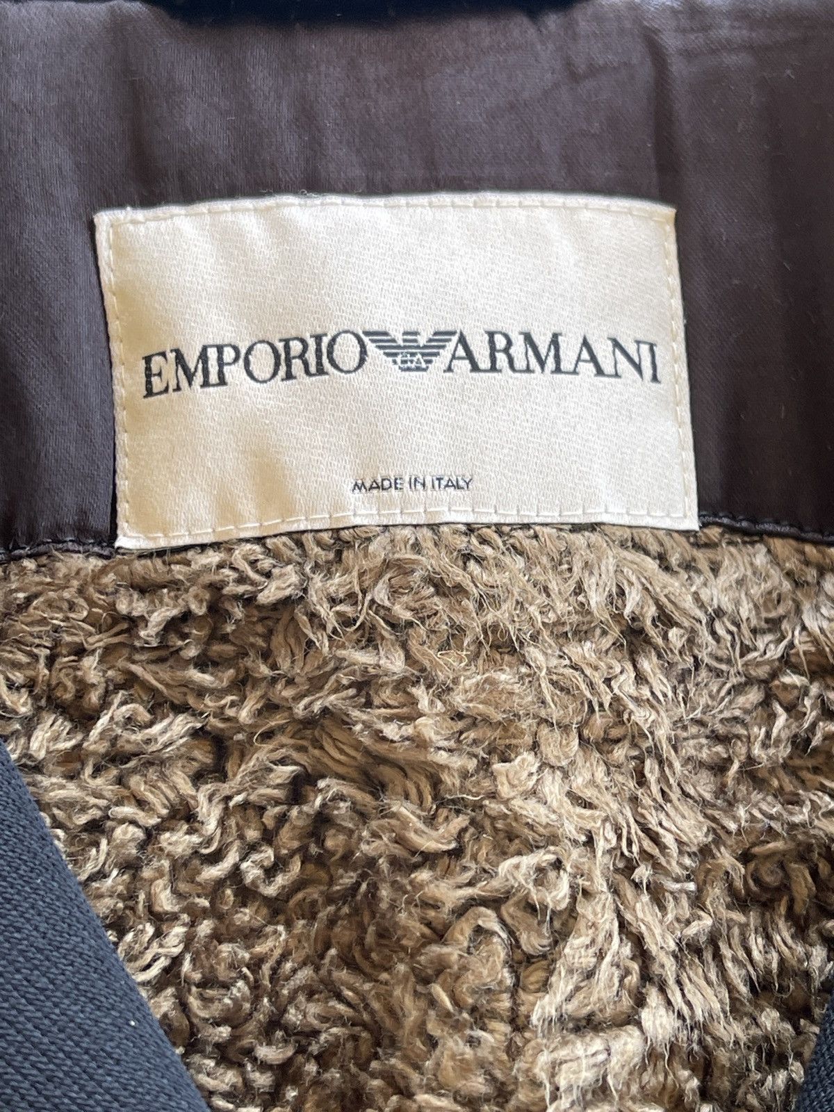 Emporio Armani Double Breasted Belted Fur Lined Trench Coat Size US L / EU 52-54 / 3 - 6 Thumbnail