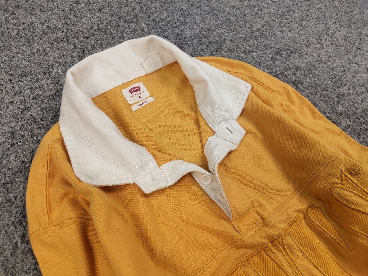 Levi's Vintage Levis Rugby long sleeve Polo shirts 90s Y2K Style Size US M / EU 48-50 / 2 - 12 Thumbnail