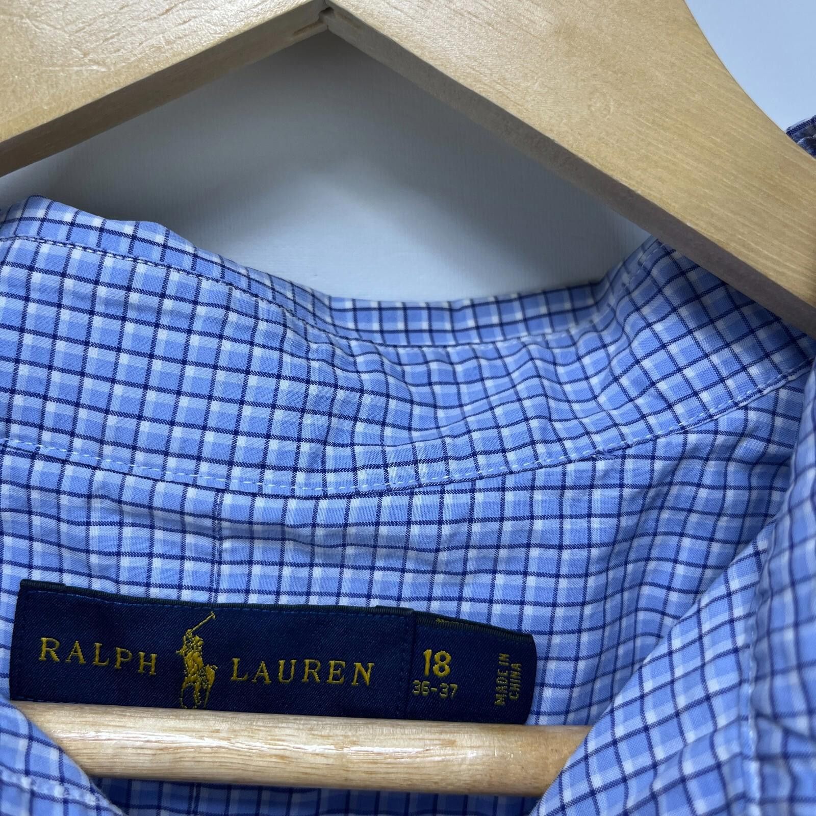 Polo Ralph Lauren Vintage Polo Ralph Lauren Button-Up Shirt Size 18 Size US XXL / EU 58 / 5 - 4 Thumbnail