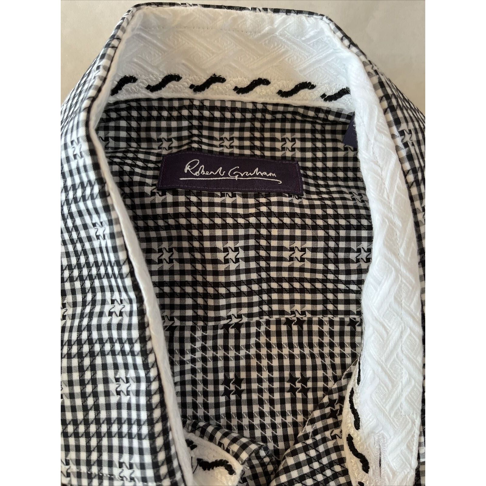 Robert Graham Robert Graham Boys Small 8 Kids Blue Plaid Button Down Shirt Size US S / EU 44-46 / 1 - 3 Thumbnail