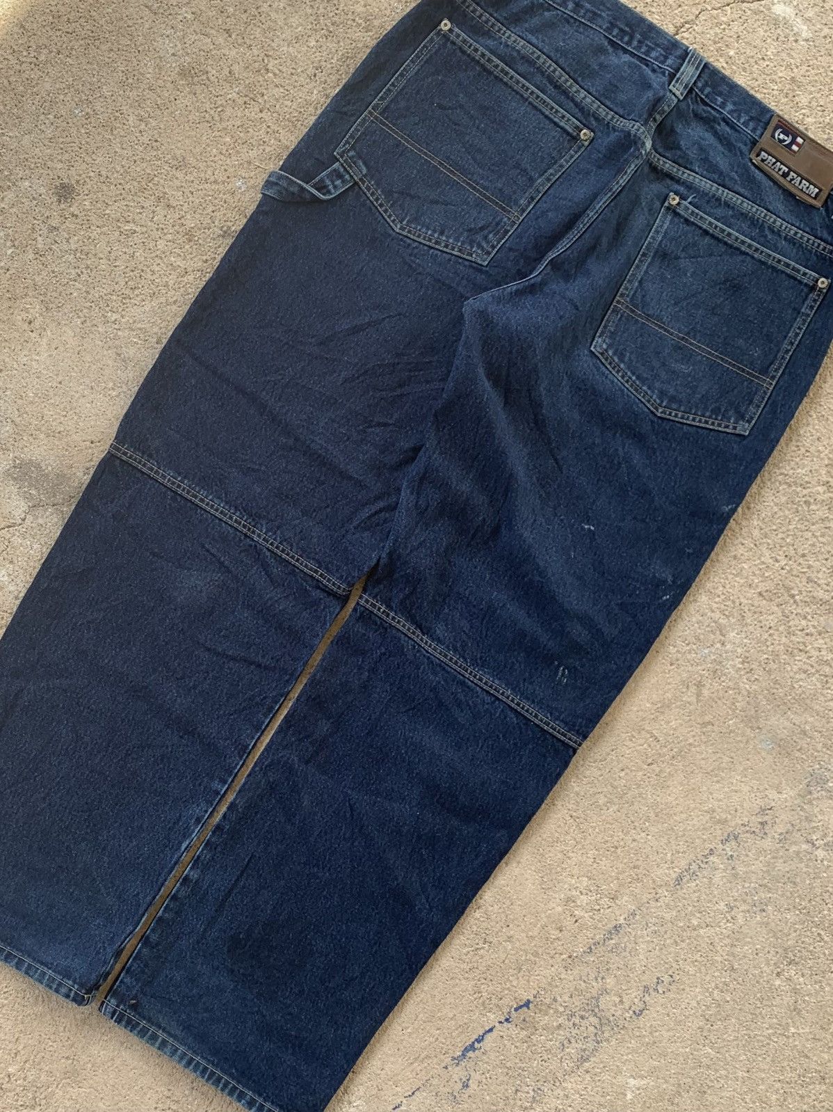 JNCO × Phat Farm Vintage Y2k phat frame carpenter jeans pants Size US 38 / EU 54 - 7 Thumbnail