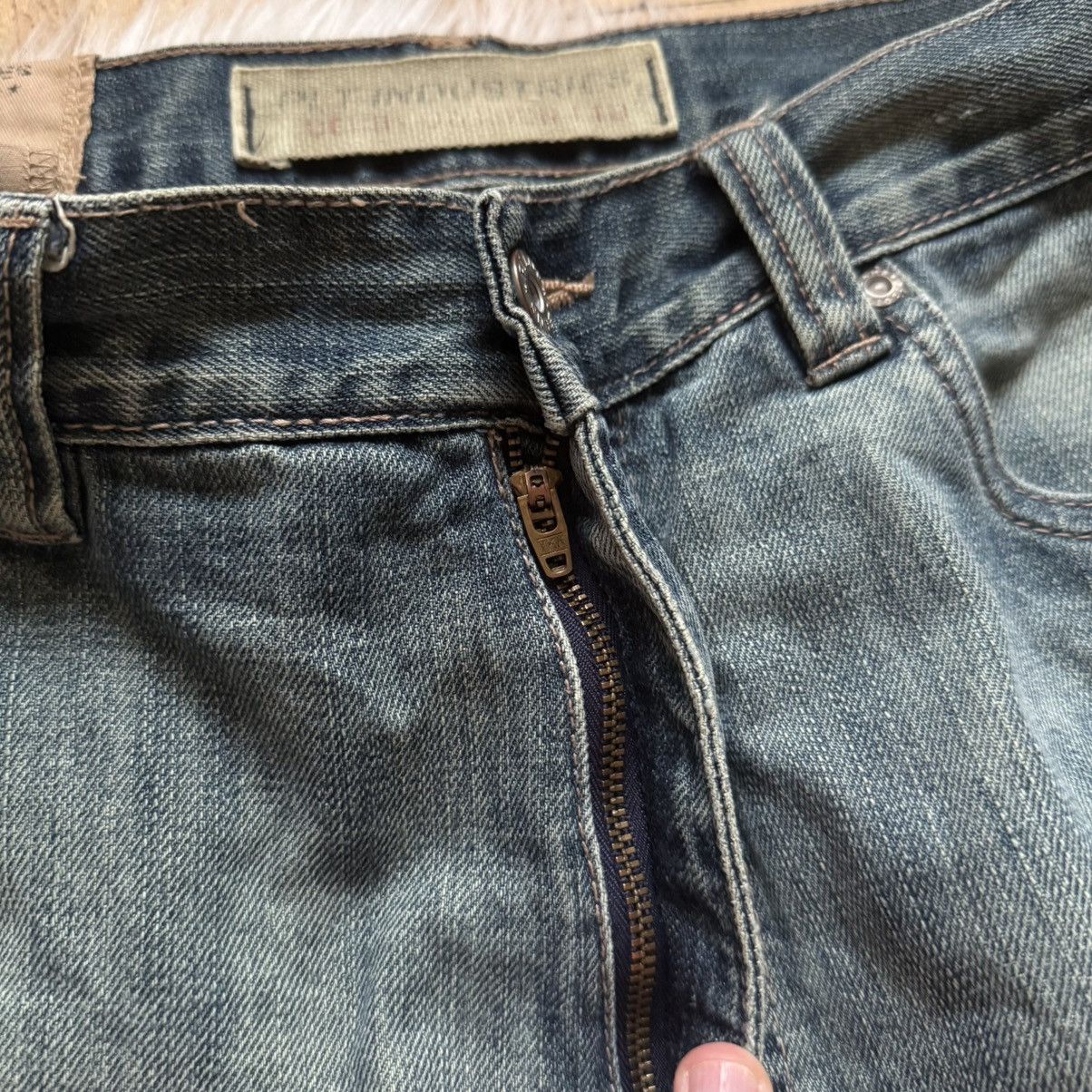 If Six Was Nine 📌 Vintage Pilot Industries Y2K Washed LGB vibe Denim Jeans Size US 31 - 13 Thumbnail