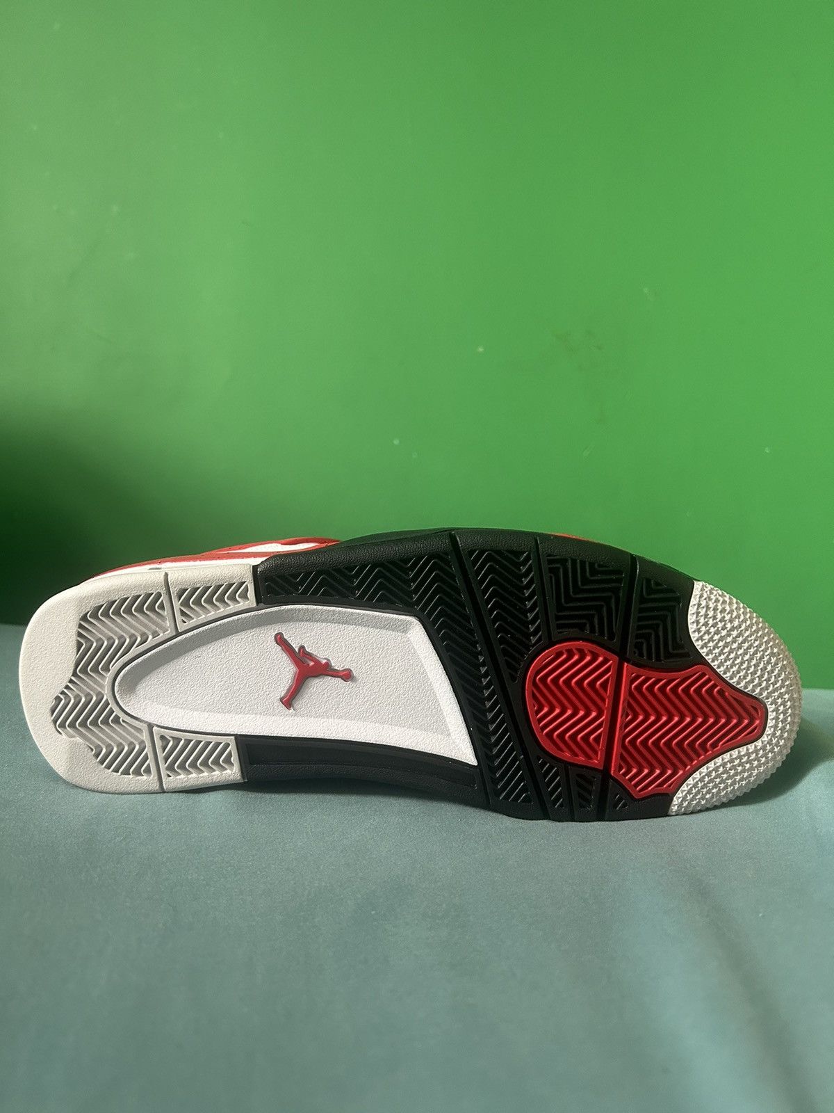 Jordan Brand Nike Air Jordan 4 Red Cement 2023 Size US 9 / EU 42 - 5 Thumbnail