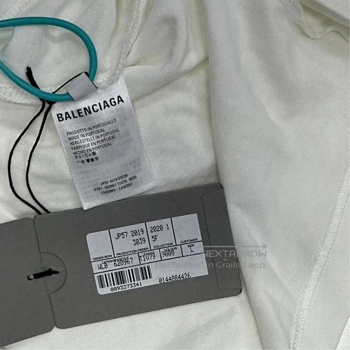 Balenciaga Balenciaga Logo Printed Short Sleeve T. Size US L / EU 52-54 / 3 - 4 Thumbnail